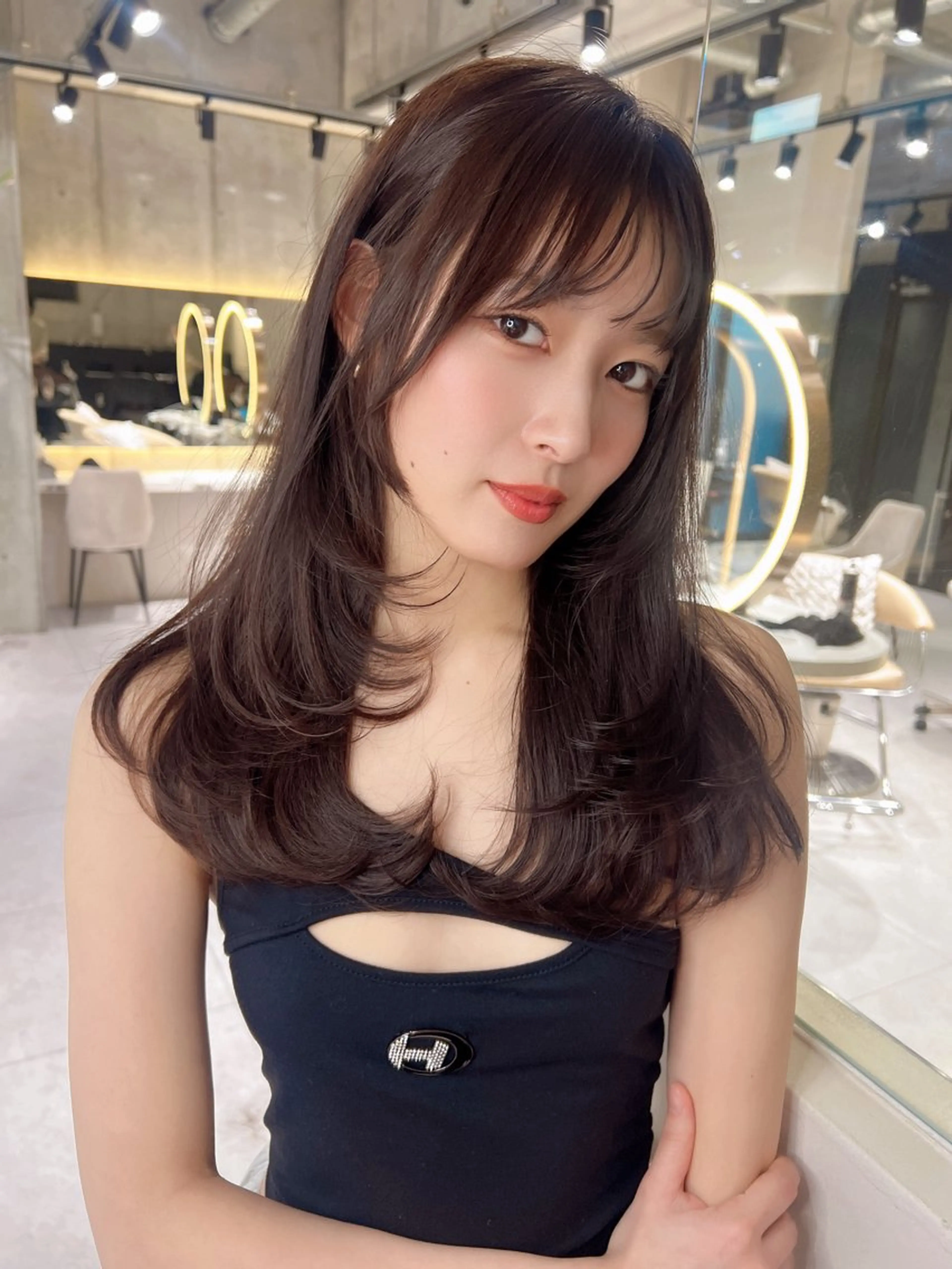 🍓カット+美髪フルカラー+3stepトリートメント🍓¥10800(天神/トリートメント)の写真