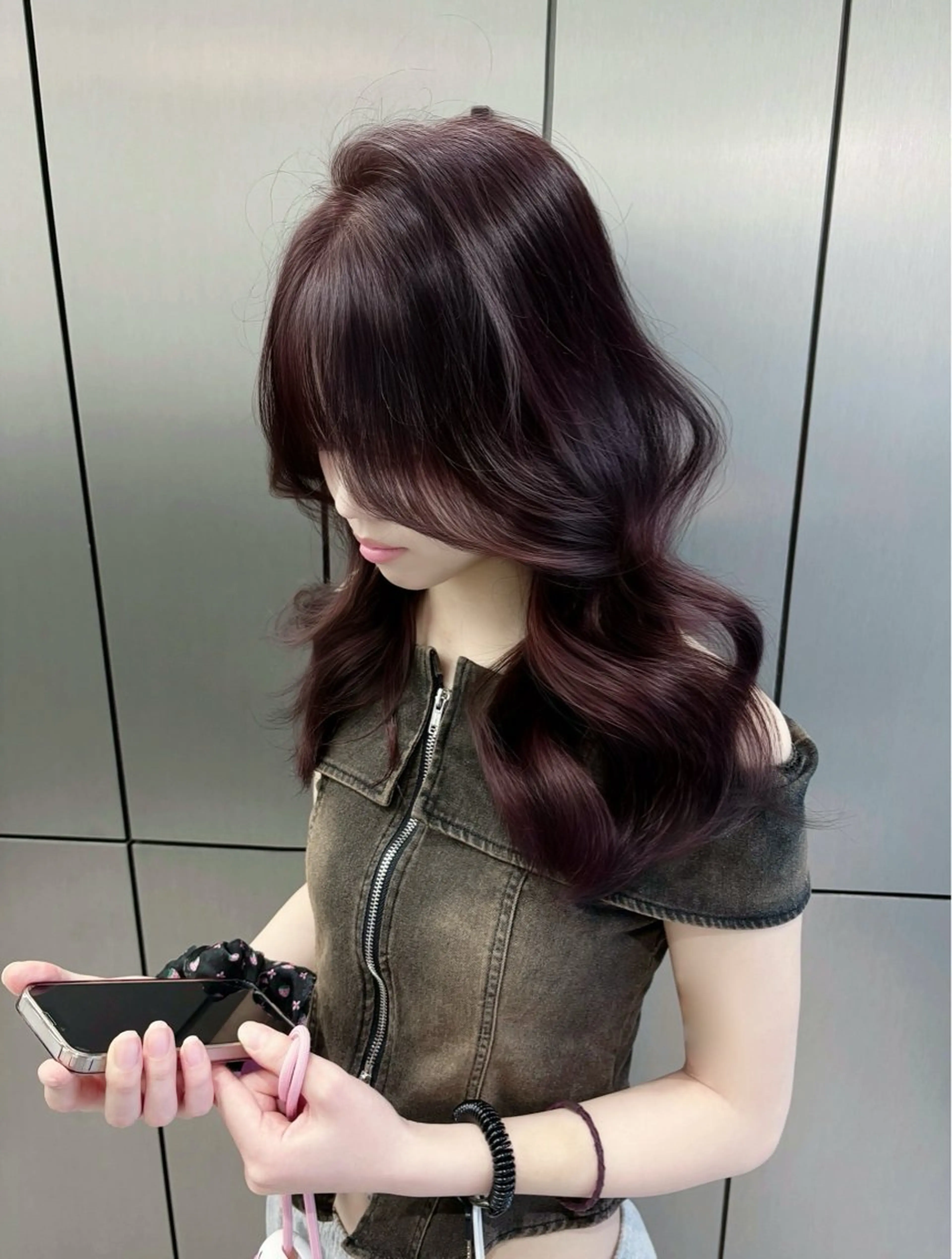 ロング カラー MAEUL NAGOYA所属・⛓ワンホンレイヤー 🥀🖤/あいりのヘアスタイル