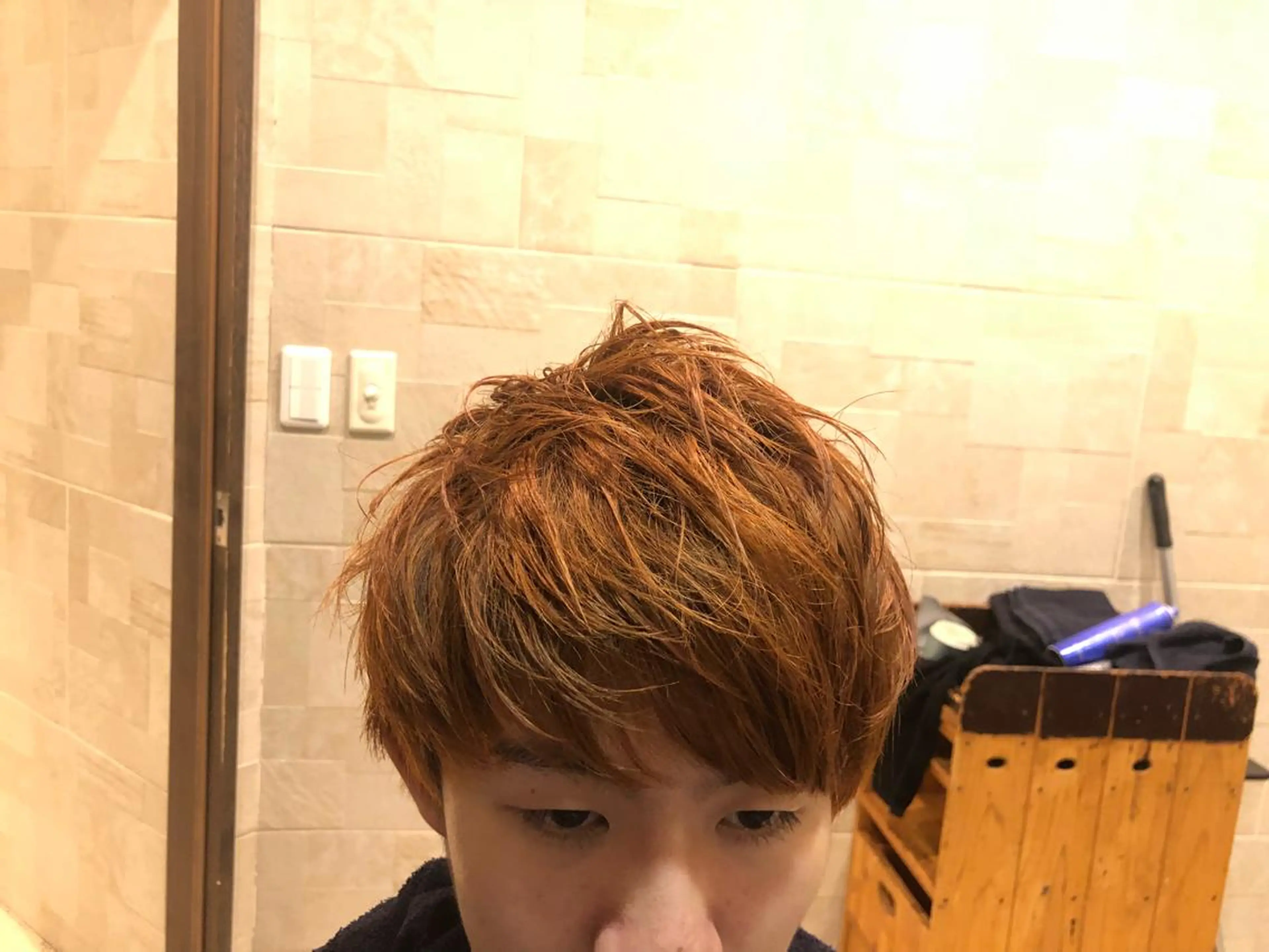 ミディアム カラー メンズ カット 💈大人の渋髪💈 店長　大橋侑弥のヘアスタイル