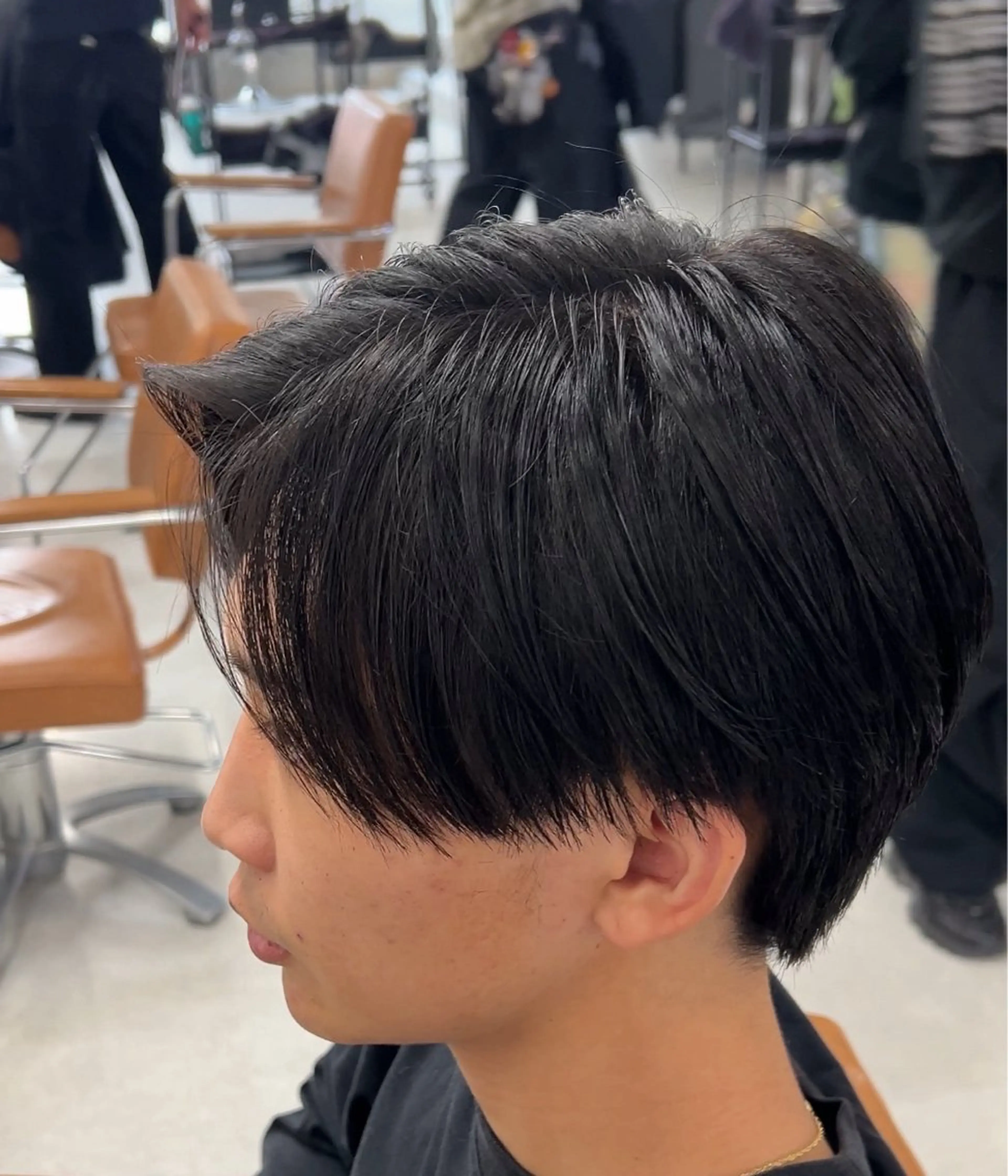 メンズ カット トリートメント ヘッドスパ ヘアセット カズキ🌼曲がる縮毛 ／くせ毛パーマのヘアスタイル