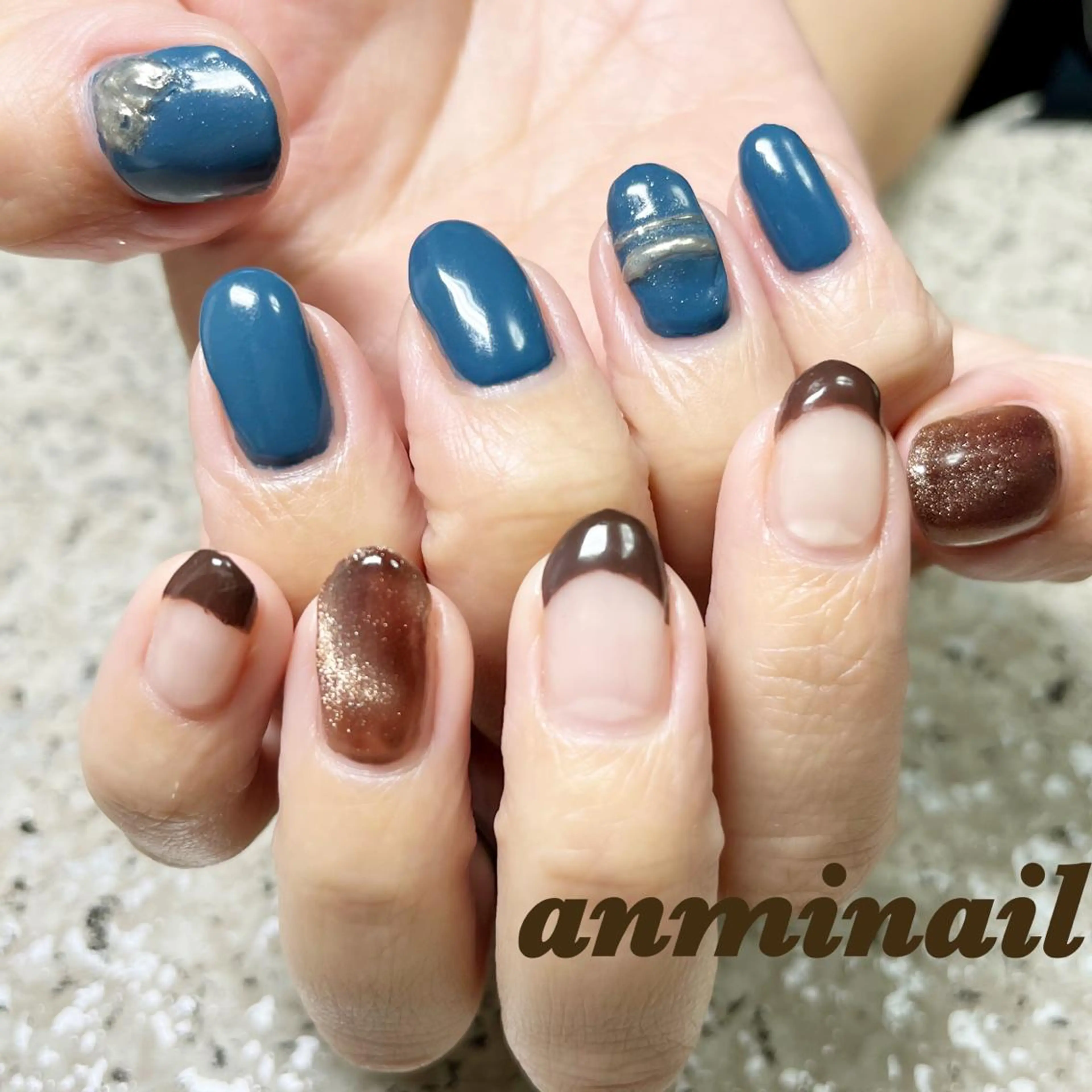 ネイル 持ち込み 野宮 和美のネイルデザイン