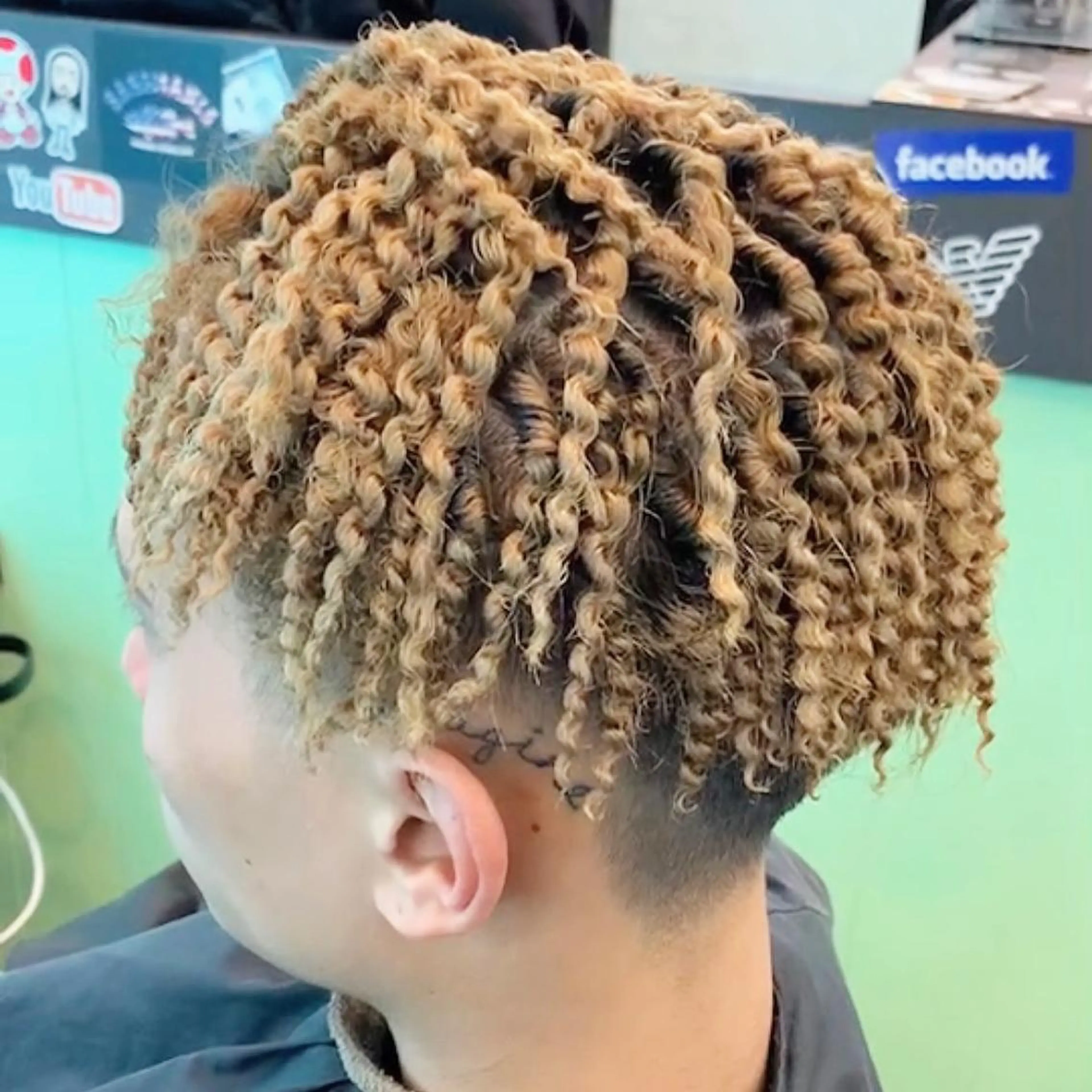 パーマ メンズ Le'a所属・渋谷/フェード/ 國分 翔のヘアスタイル