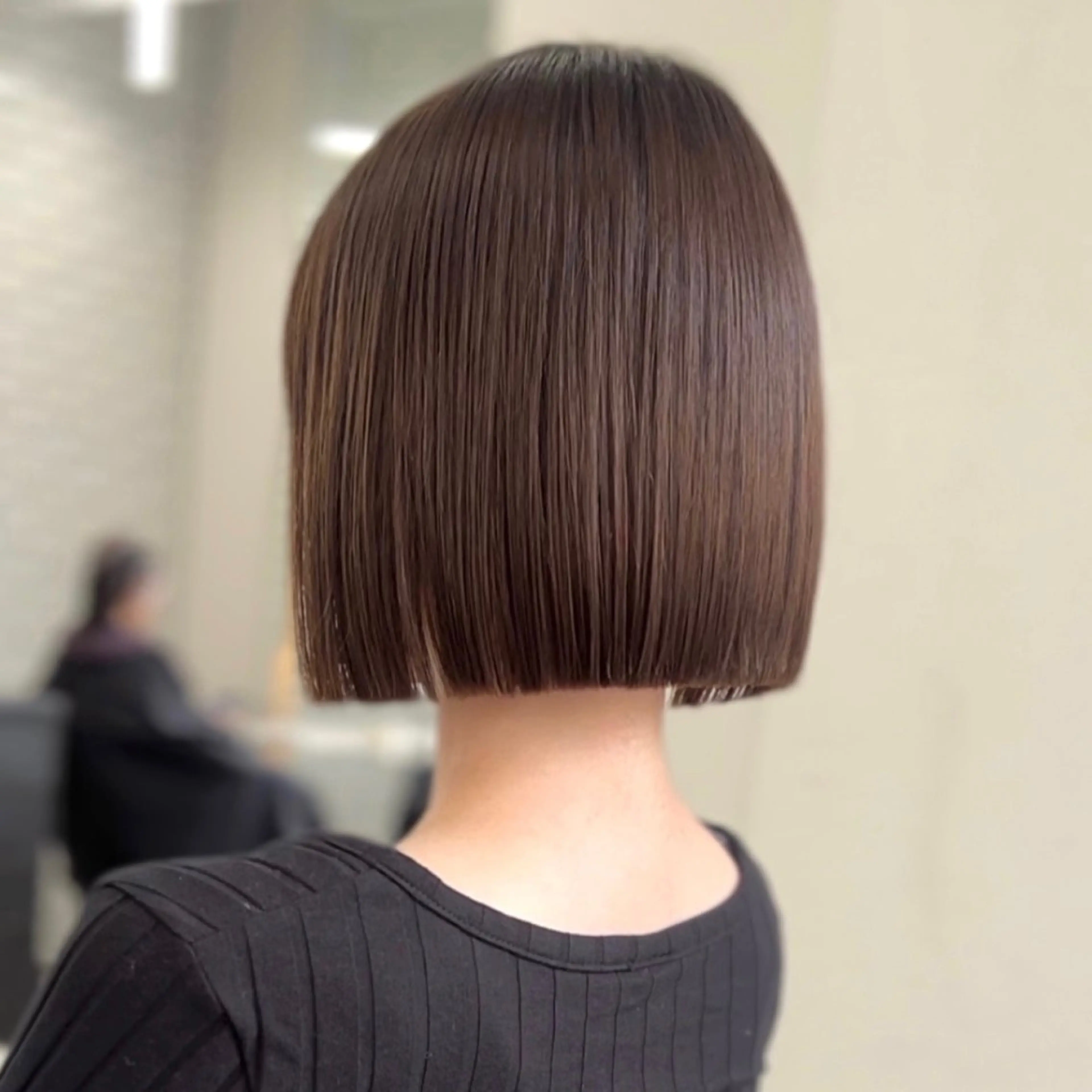 ショート 莉乃/縮毛矯正/髪質 改善/艶カラーのヘアスタイル