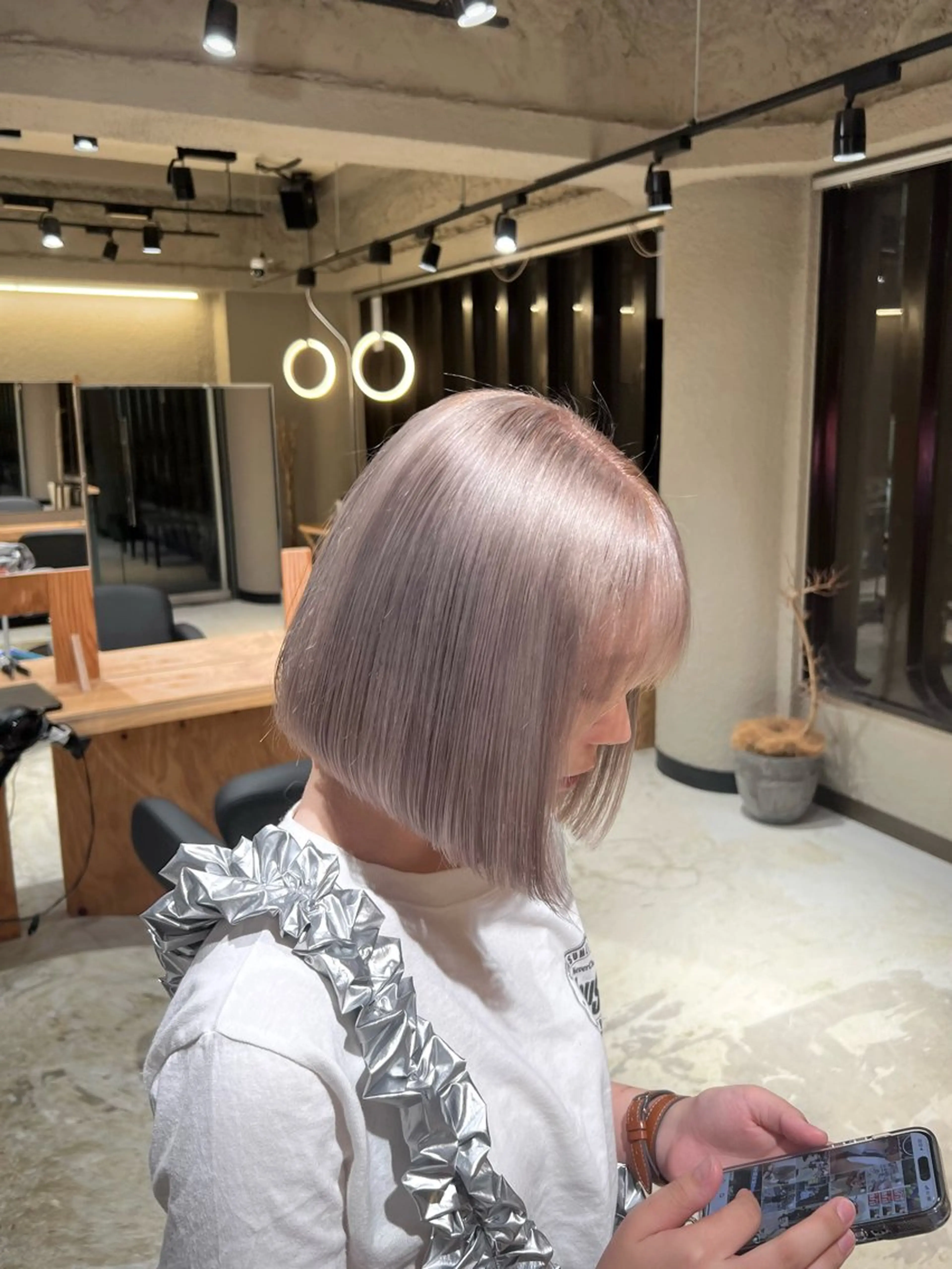 ショート カラー 💖梅田レイヤー💖 副店長Tsubasaのヘアスタイル