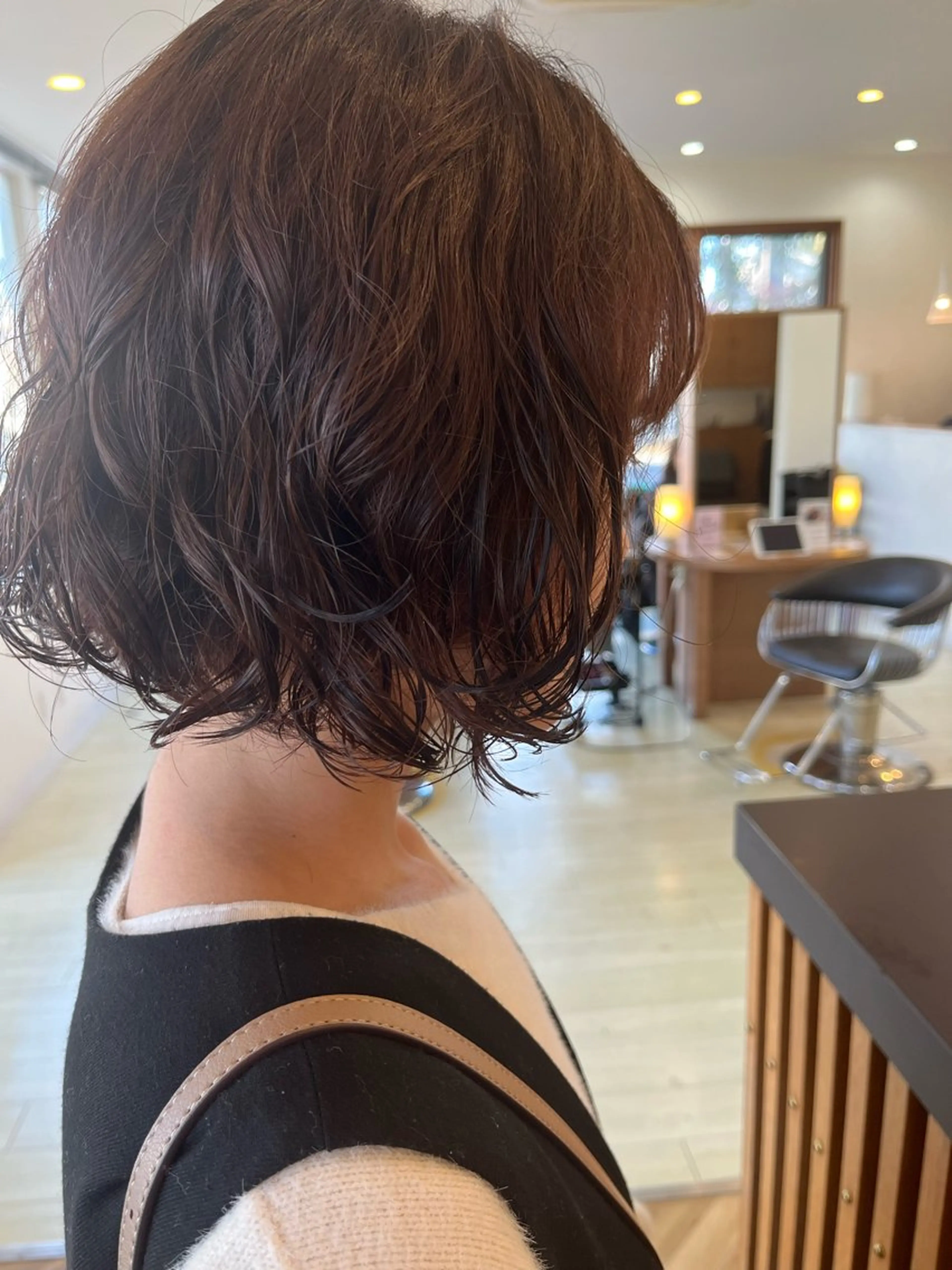 パーマ 松下 颯のヘアスタイル