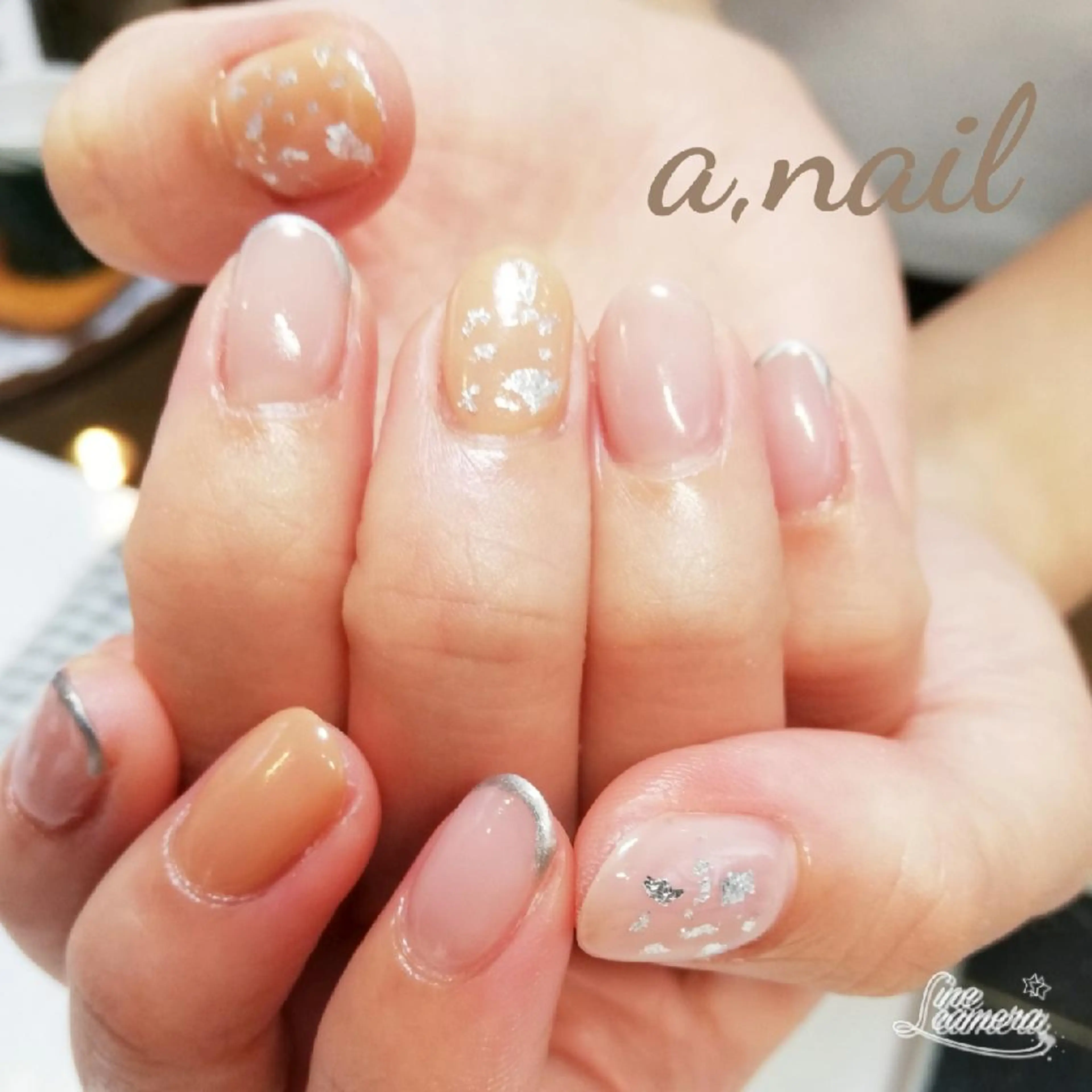 ネイル シンプルネイル ハンドネイル ネイルサロン エーネイルのネイルデザイン