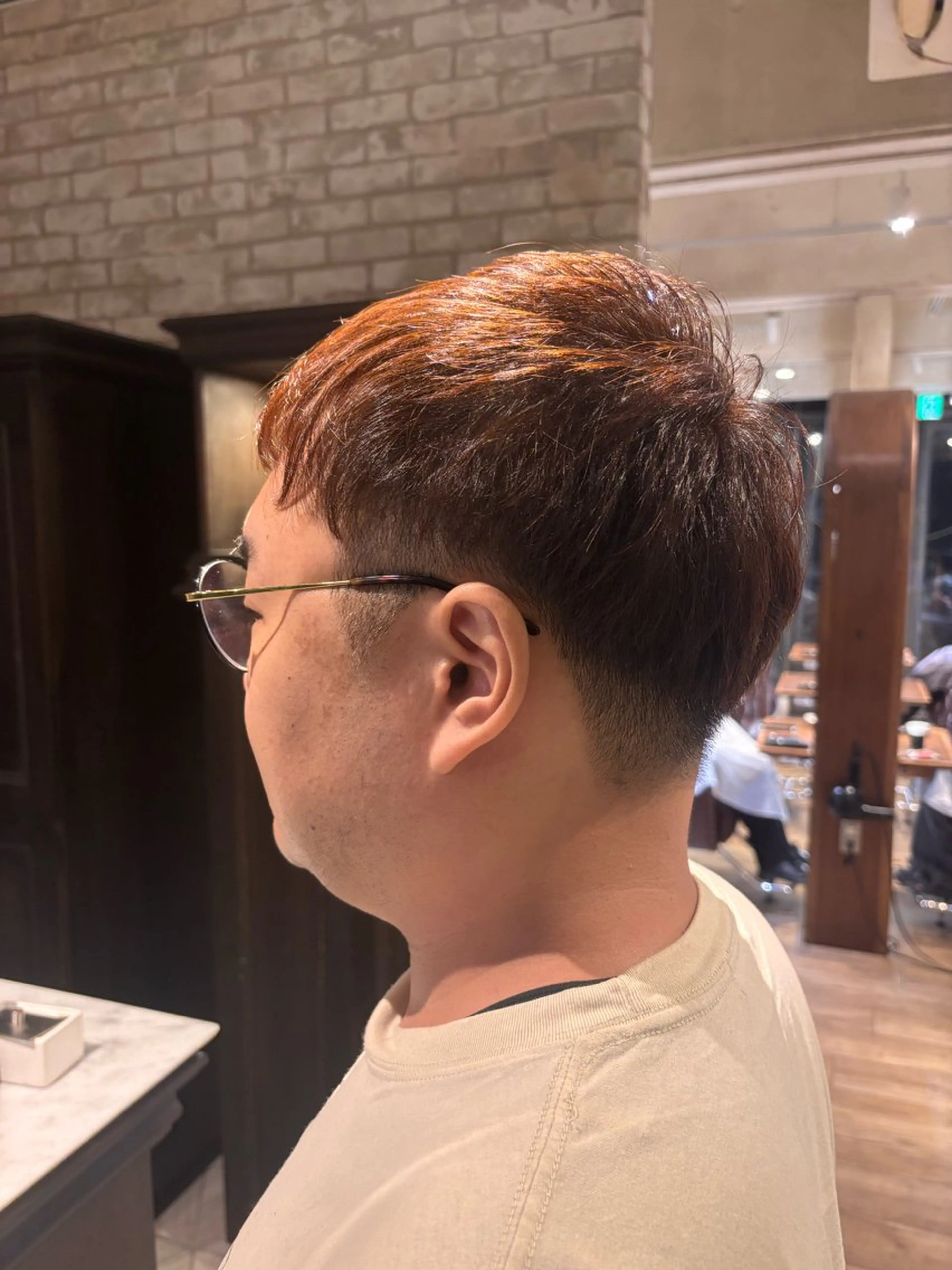 ショート カット ヘアカラー 西 柚のヘアスタイル