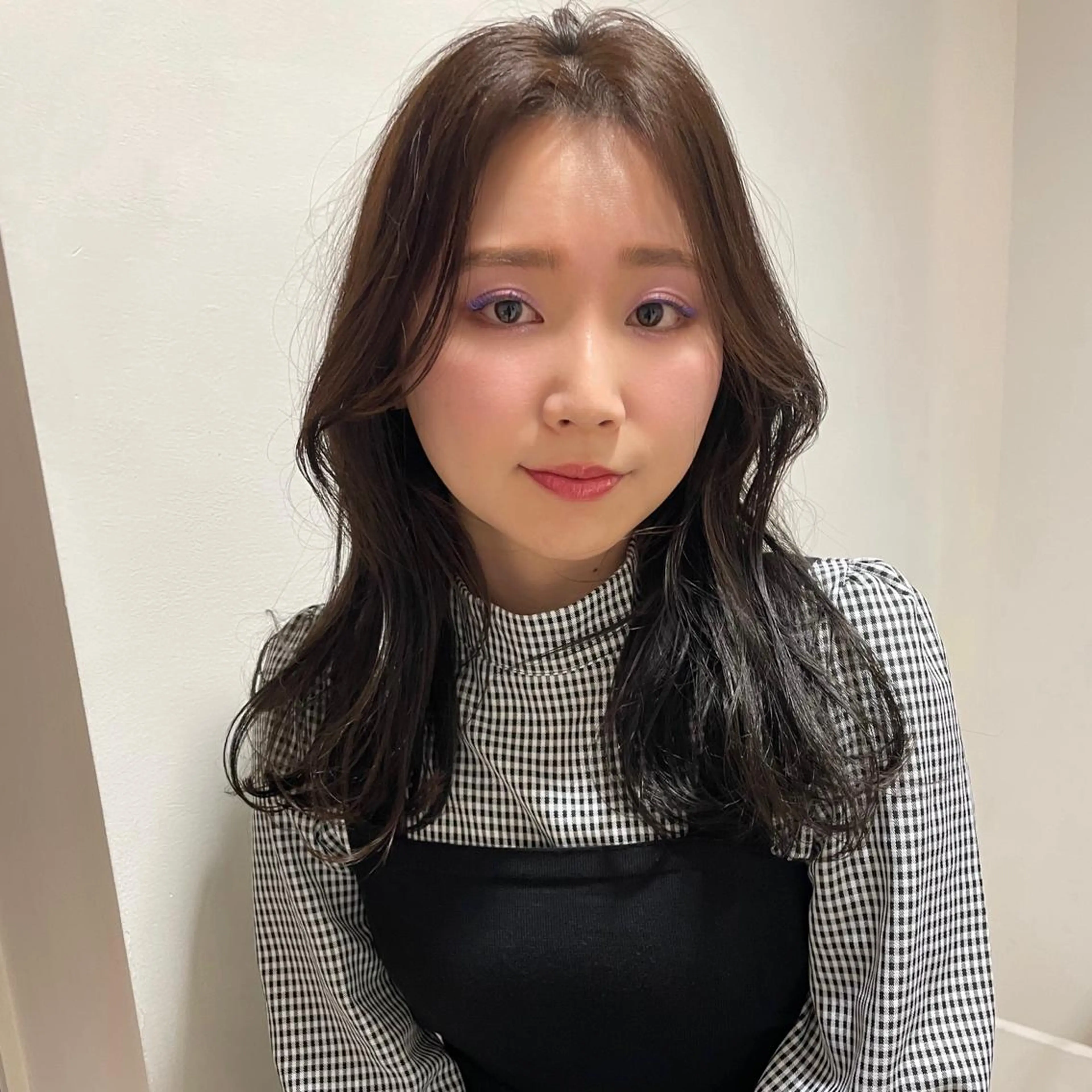 セミロング 髪質改善クロスパーマ モリオカ モエ💫のその他イメージ