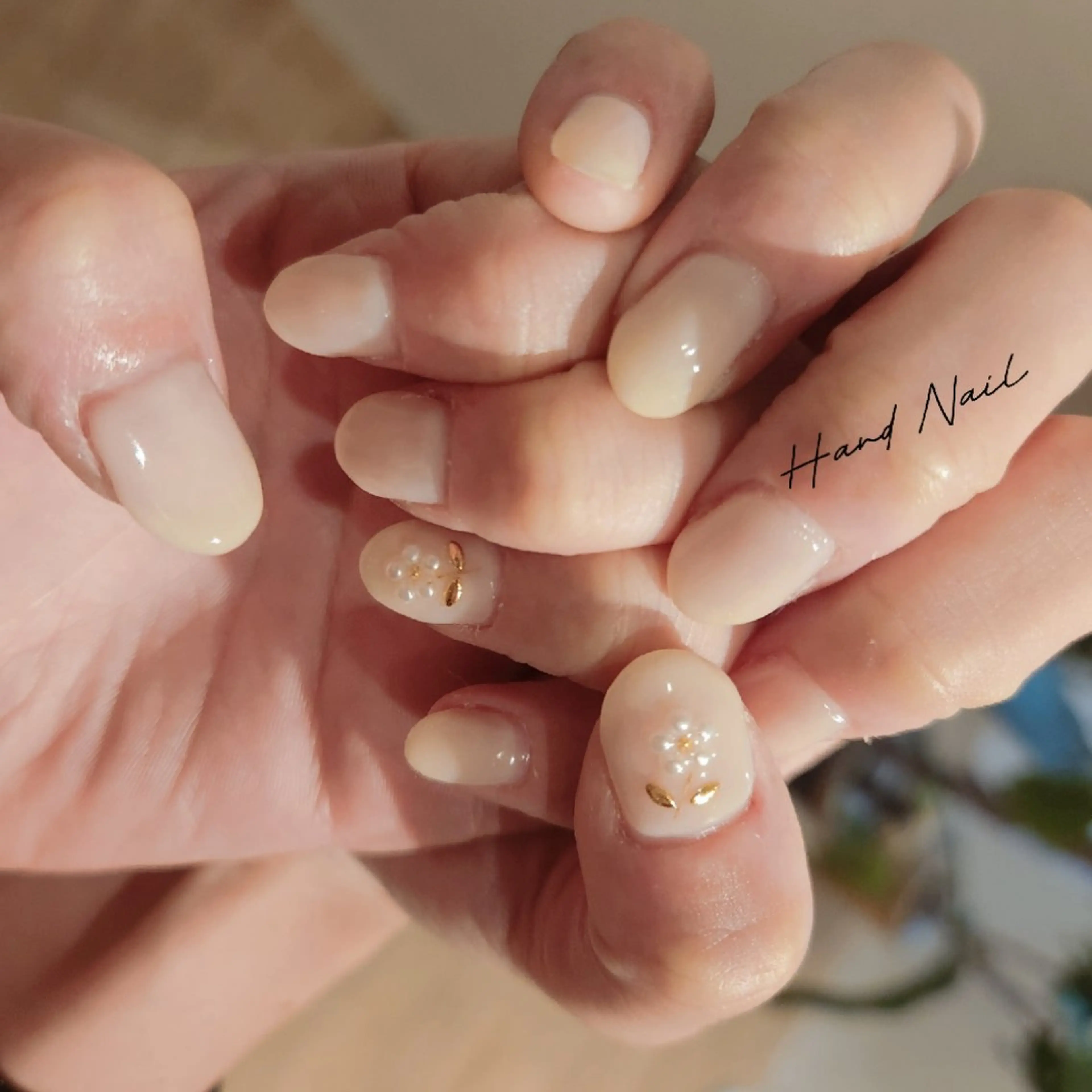 ネイル オフィスネイル シンプルネイル ハンドネイル Bianca名駅店 あゆのネイルデザイン