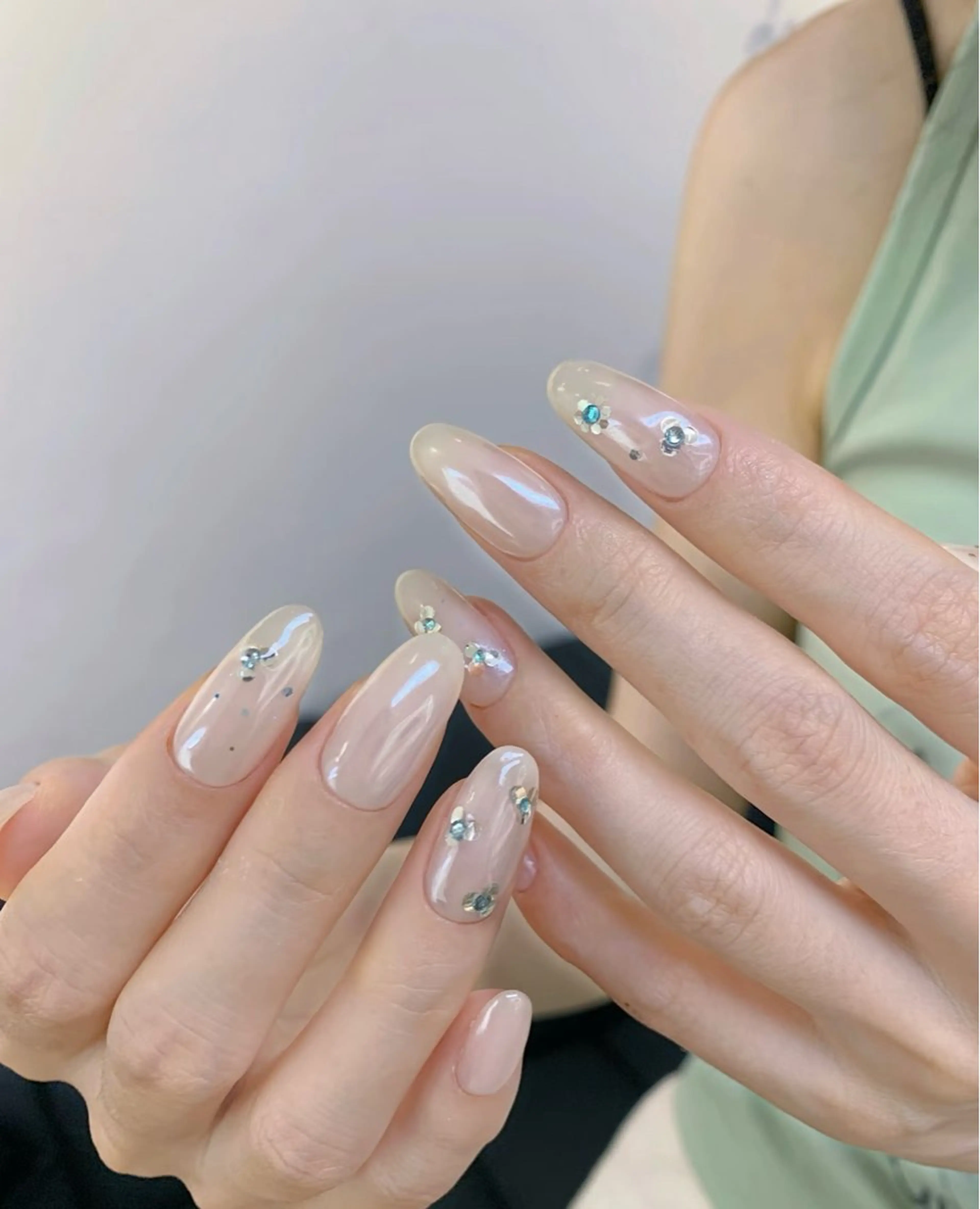 ネイル アートネイル フレンチネイル マグネットネイル ミラーネイル オフィスネイル ハンドネイル Blossom nail【ブラソンネイル】所属・Blossom nail_Yuniのネイルデザイン