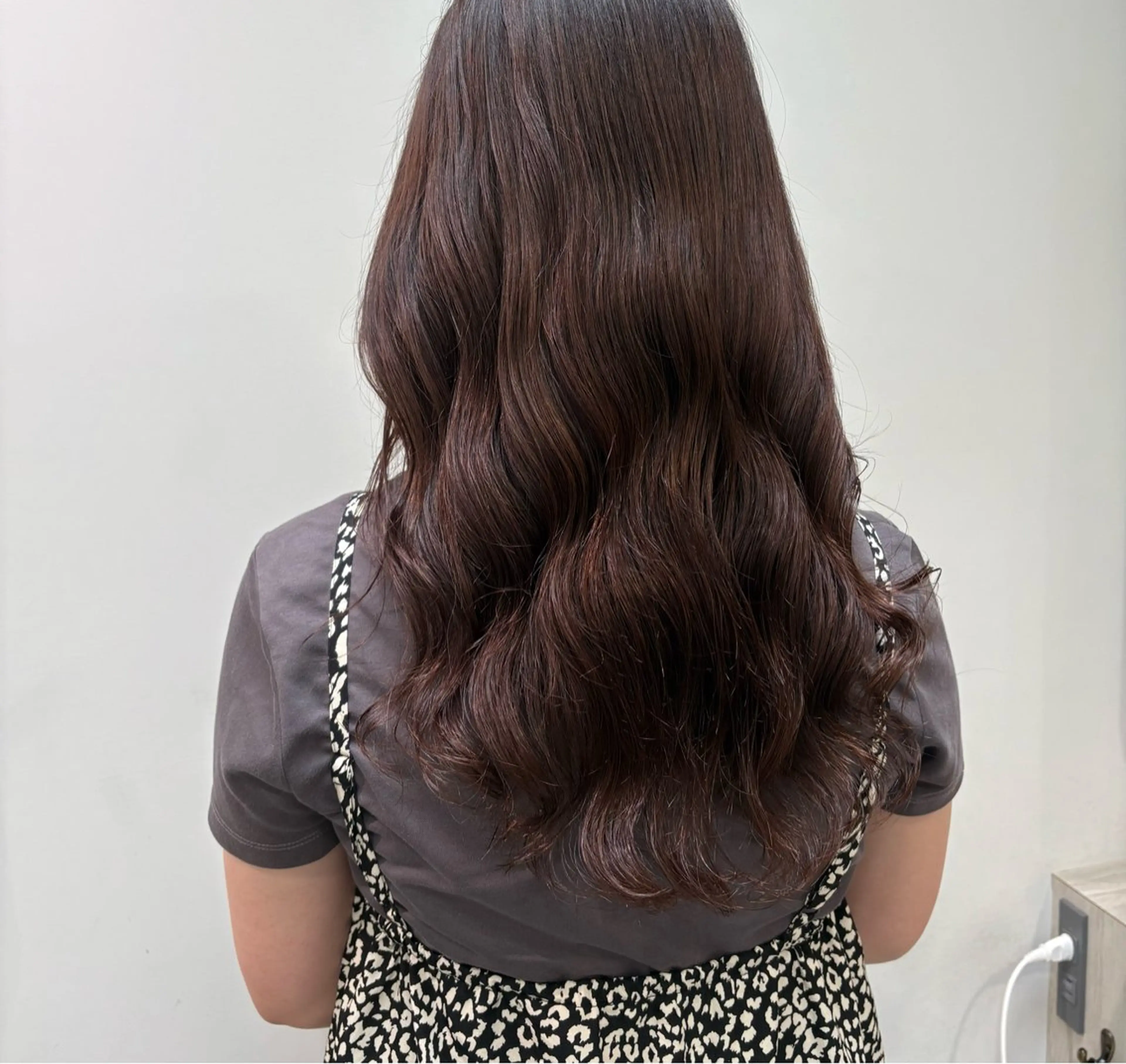 ロング パーマ Hair salon　Sui所属・ハッシュカット 暖色カラー/伊藤菜月のヘアスタイル