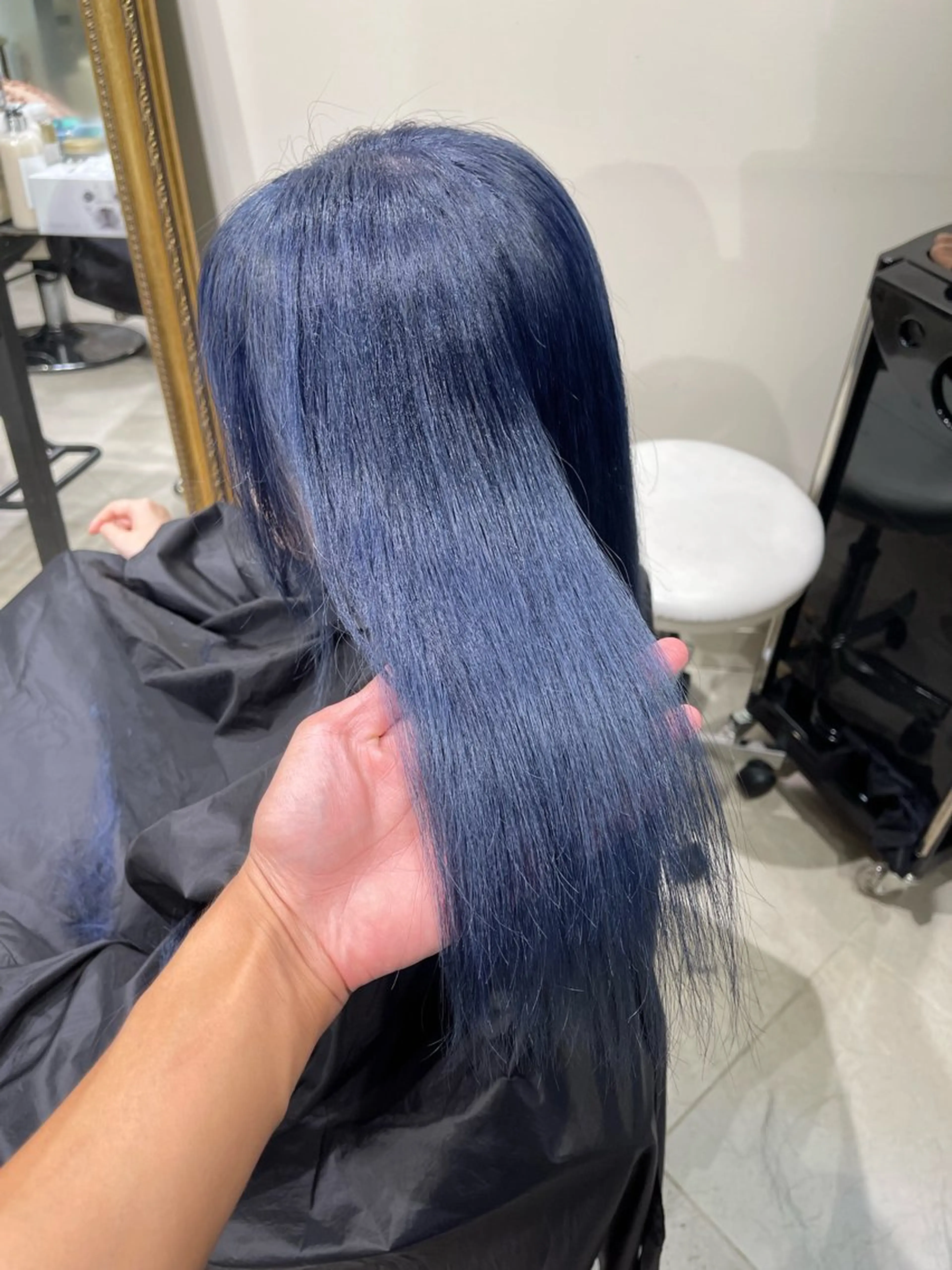 ロング シールエクステ エクステ ハイライト 髪質改善 韓国風ヘア カット ヘアカラー トリートメント ブリーチ🔥ベージュ /グレー/daikiのヘアスタイル