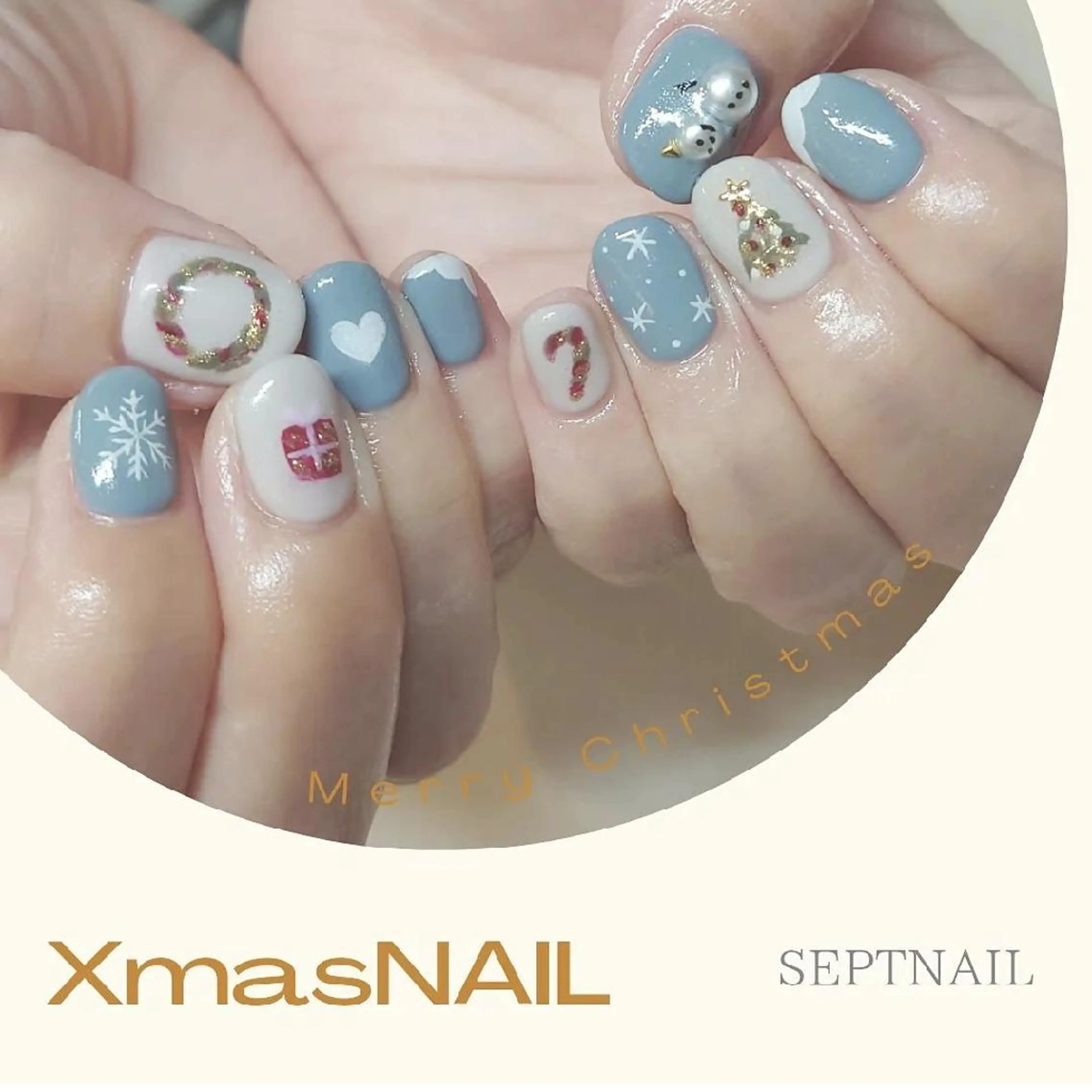 ネイル ハンドネイル SEPTNAIL 中澤のネイルデザイン