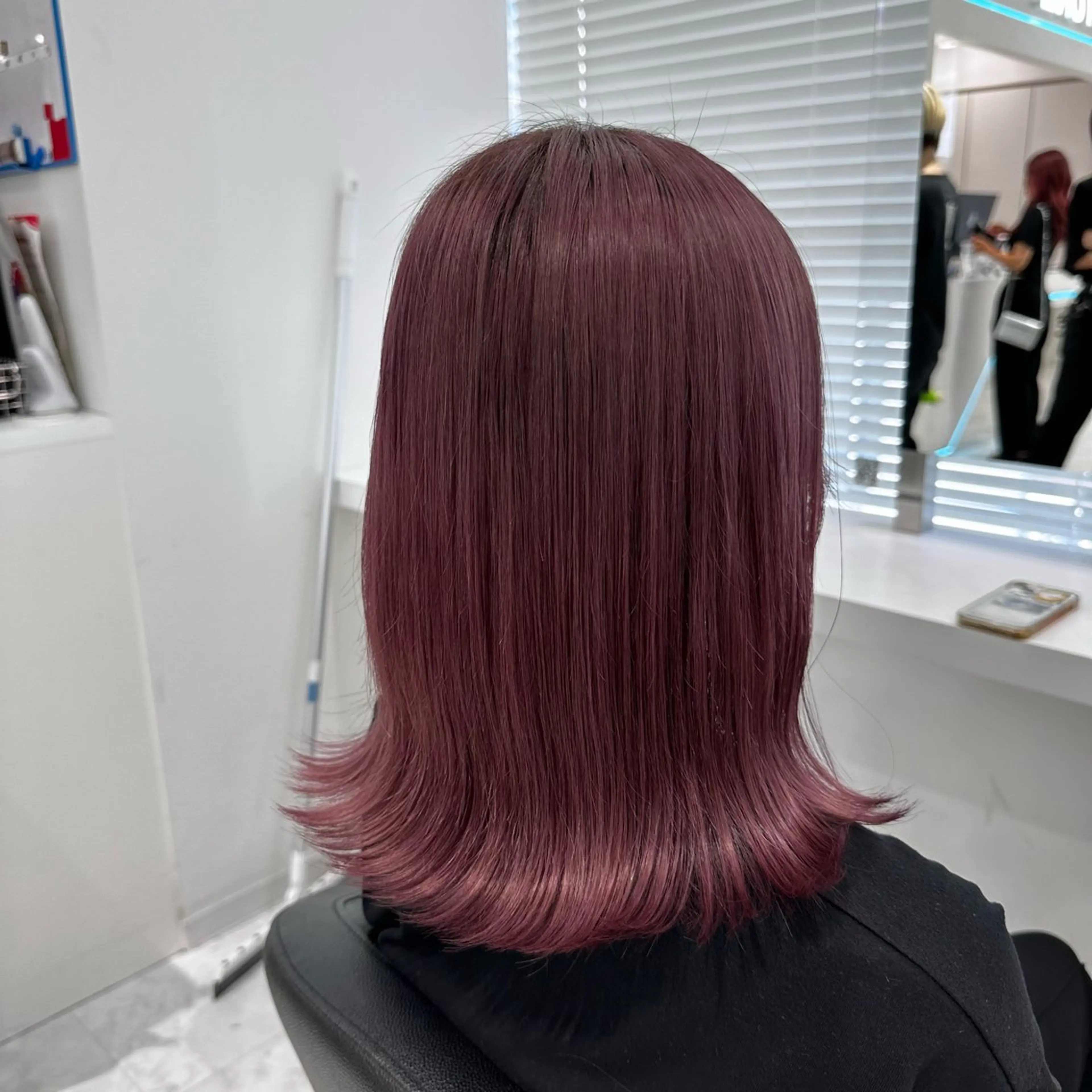 ロング カラー ヘアカラー トリートメント ヘッドスパ ヘアセット ♡上品韓国髪♡ブラ ウン/SAYATOのヘアスタイル