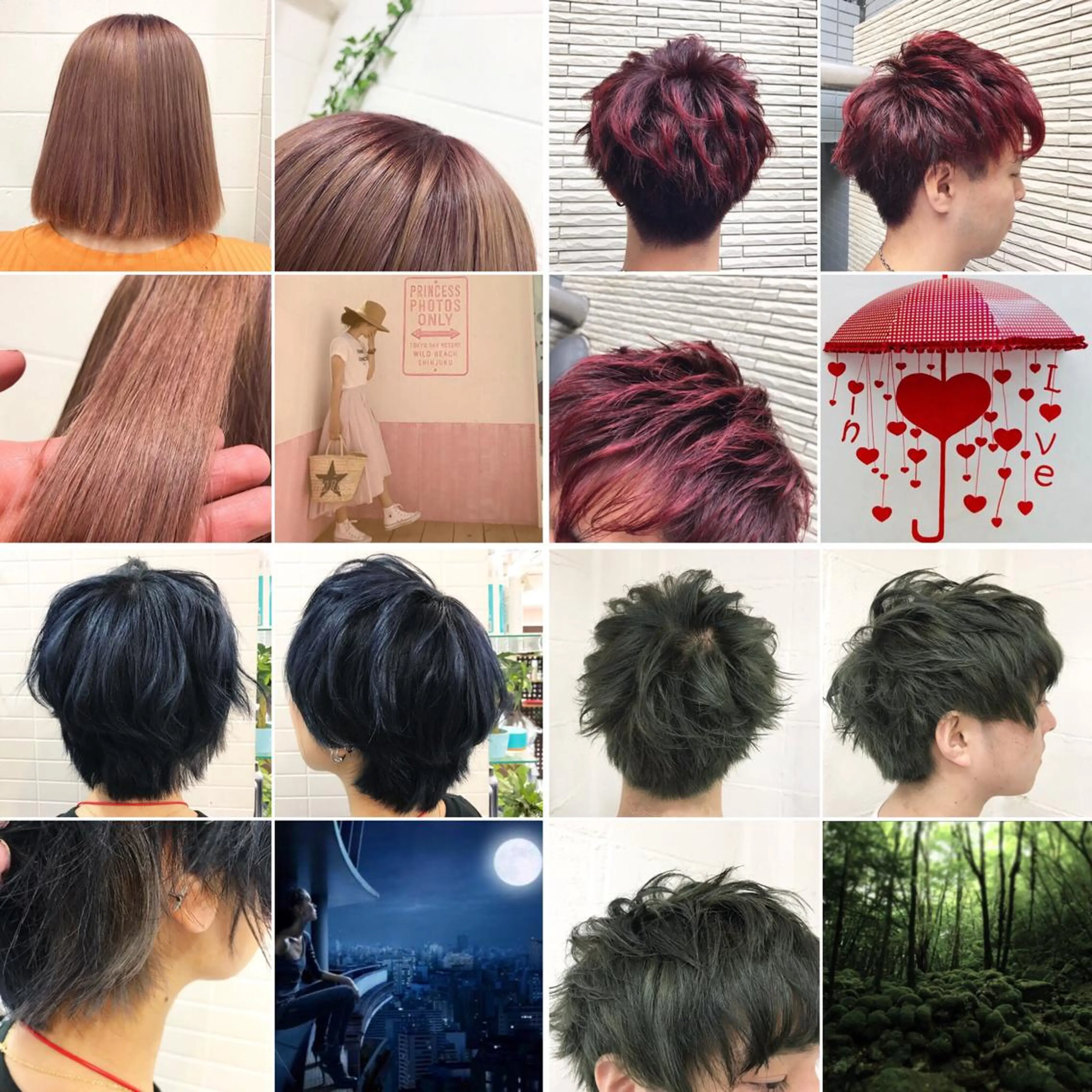 ショート ヘアカラー トリートメント "PEPPU "所属・🌈推し色派手髪 ハイトーンShinのヘアスタイル