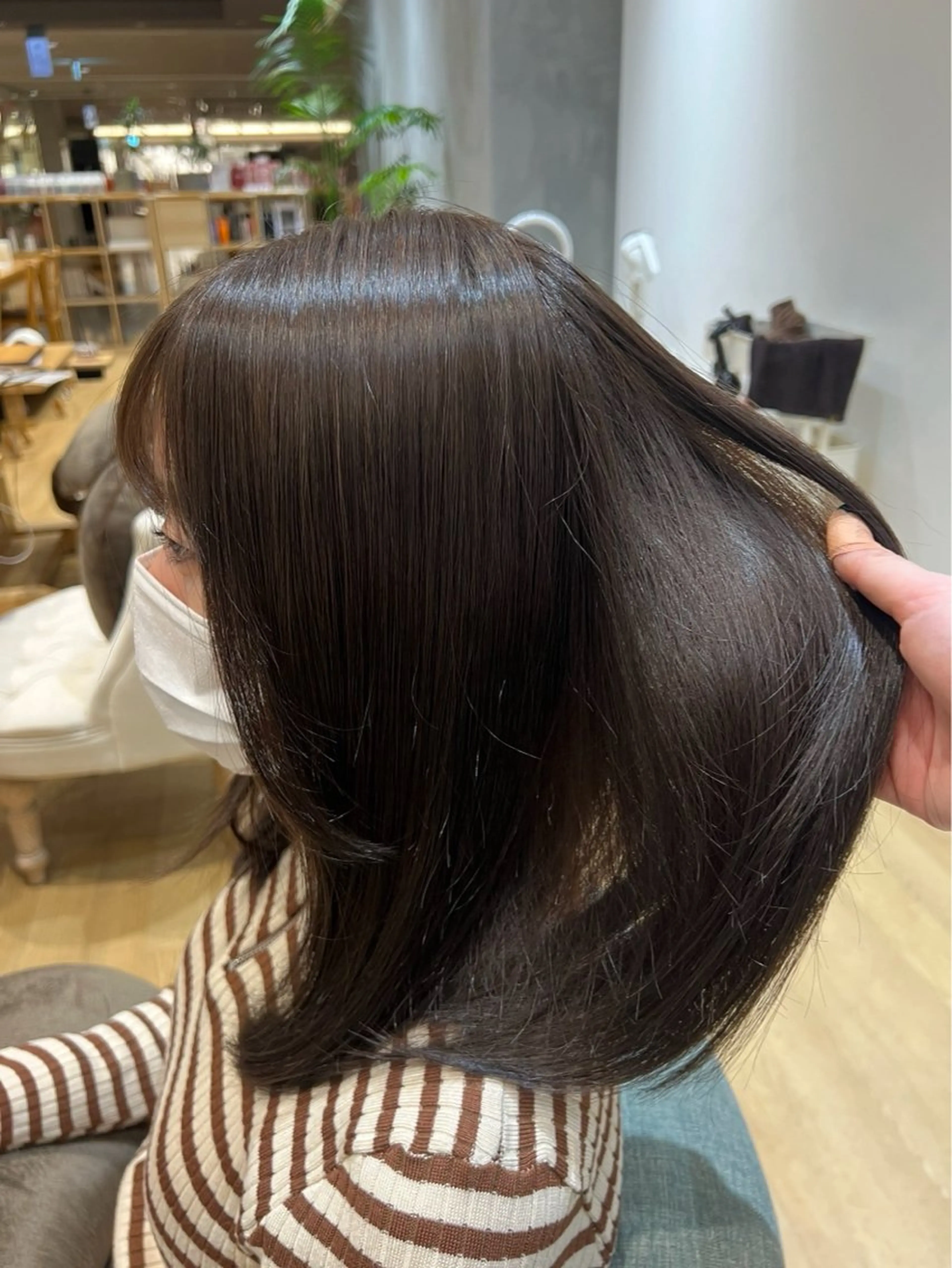 セミロング カラー 碓氷和叶 /カラーモデル募集中のヘアスタイル