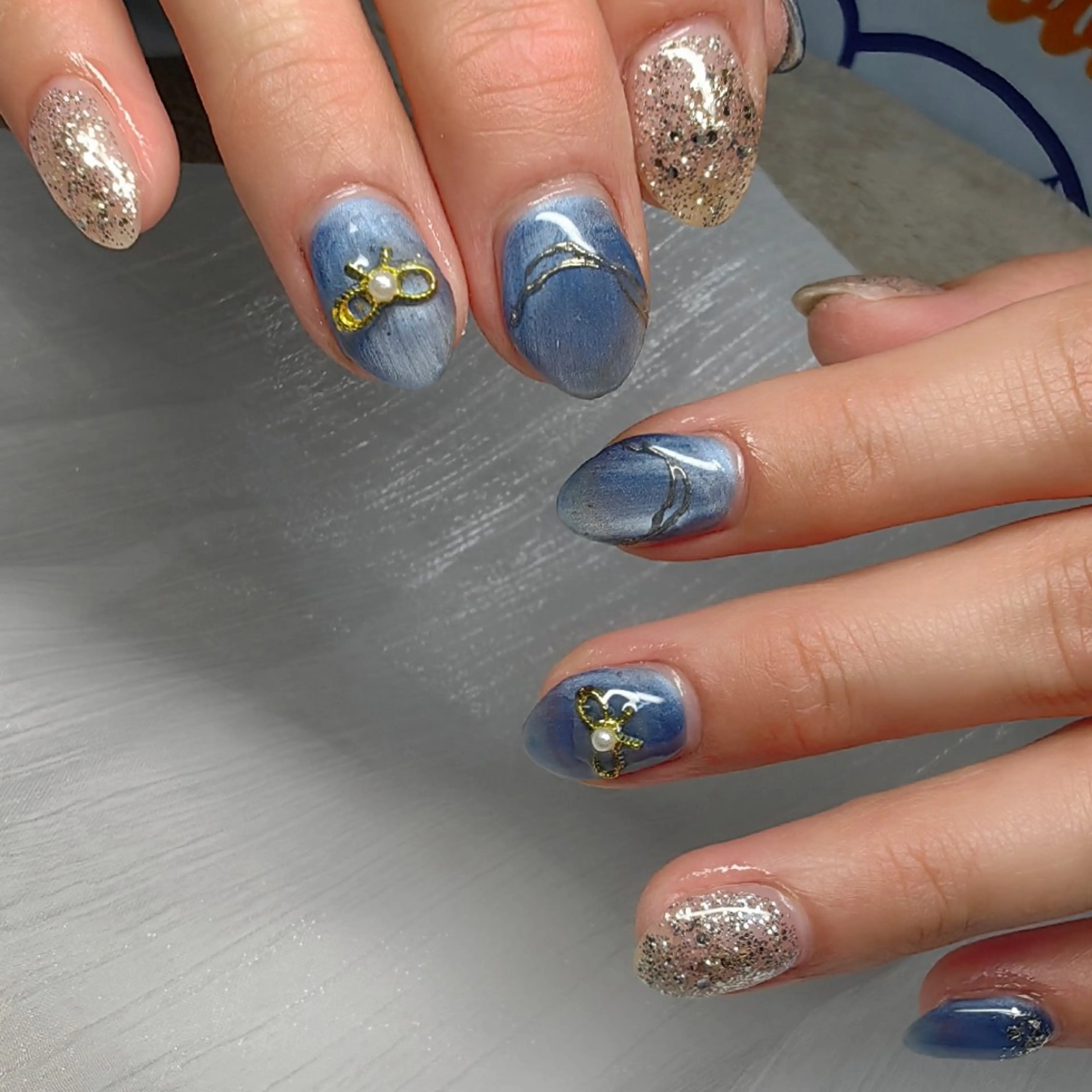 ネイル マグネットネイル ハンドネイル reve あやののネイルデザイン