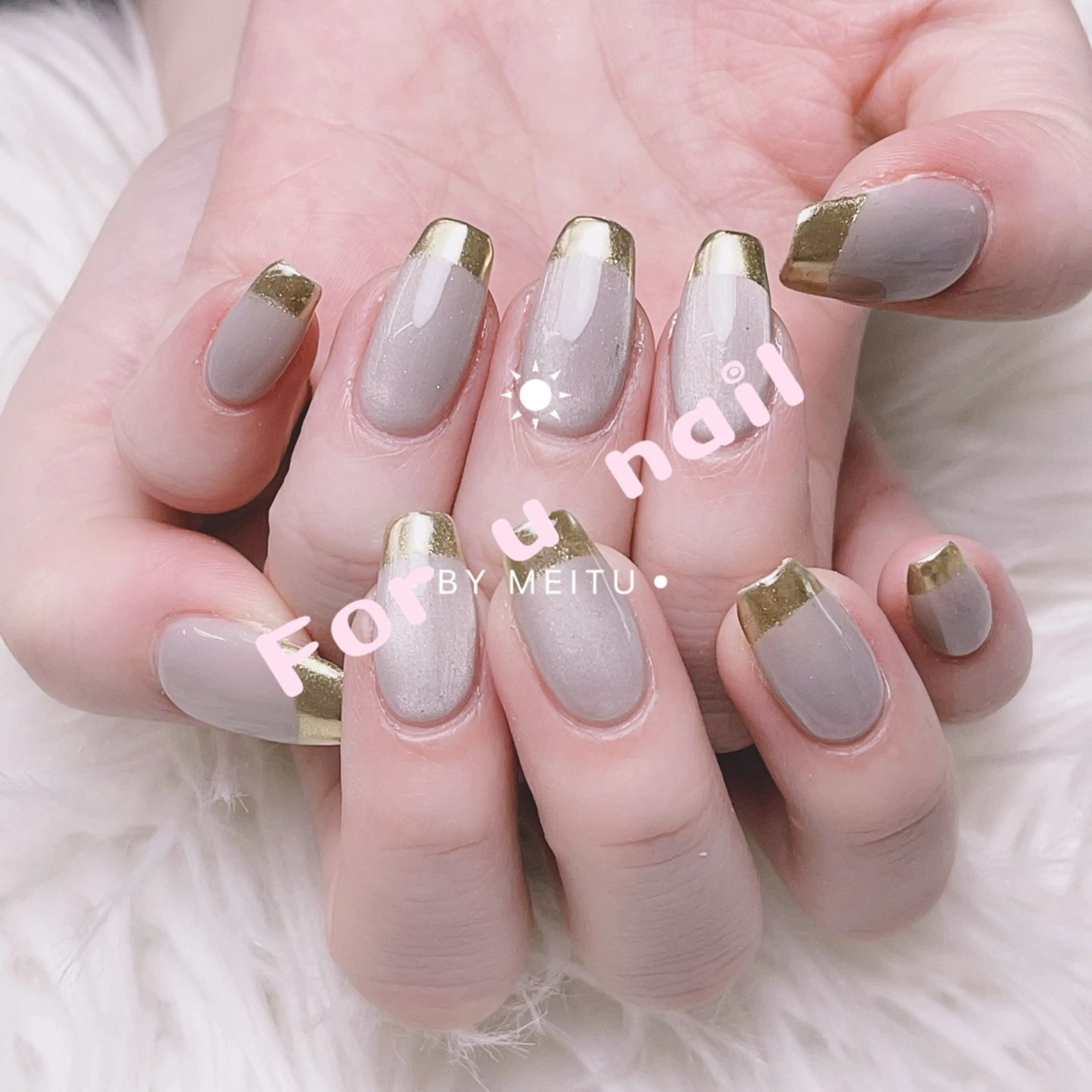 メンズ ネイル アートネイル フレンチネイル ジェルネイル キラキラネイル パラジェル Bloom スカルプ専門店のネイルデザイン