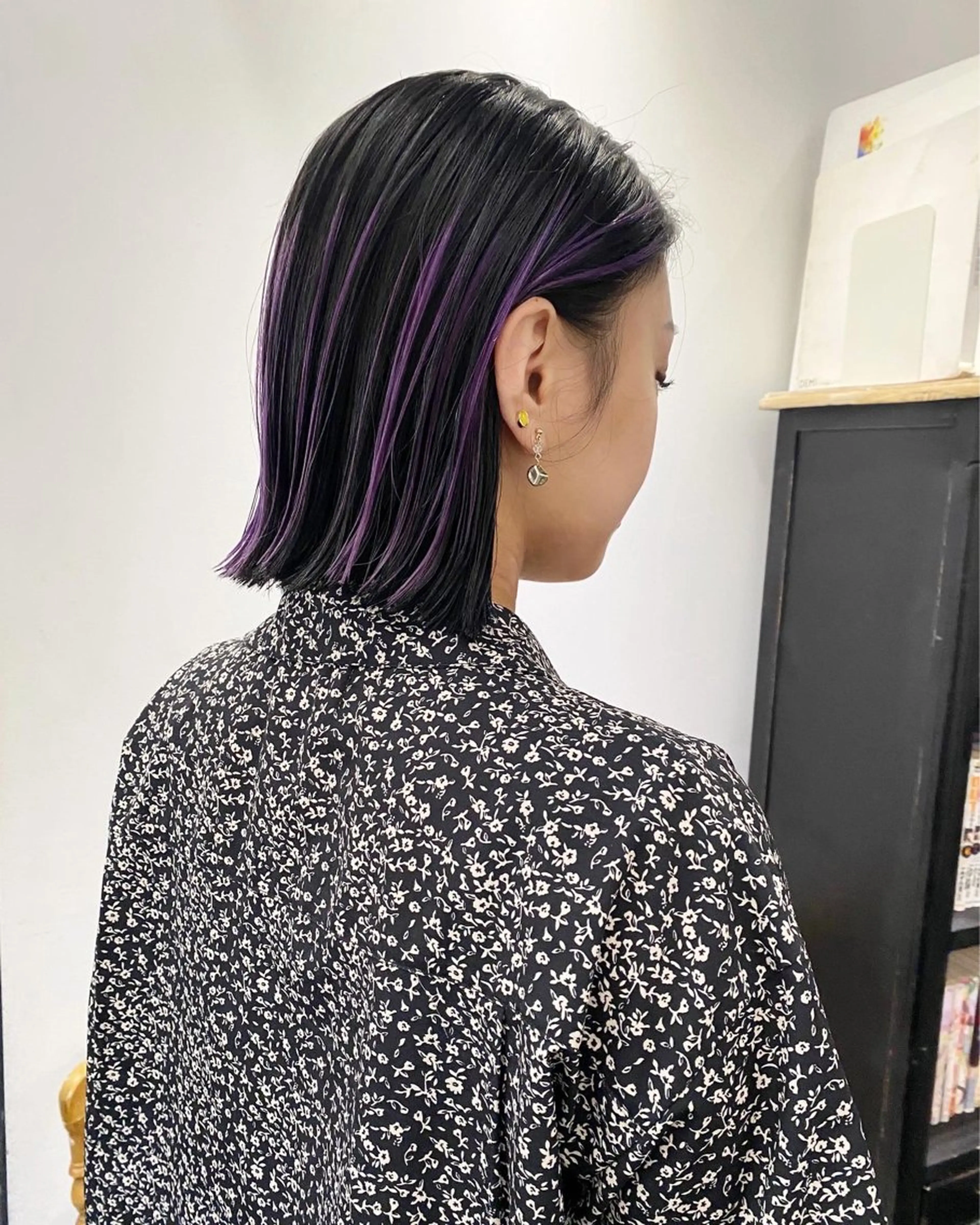 ショート カラー ヘアカラー トリートメント tonari 梅田、中崎町のヘアスタイル