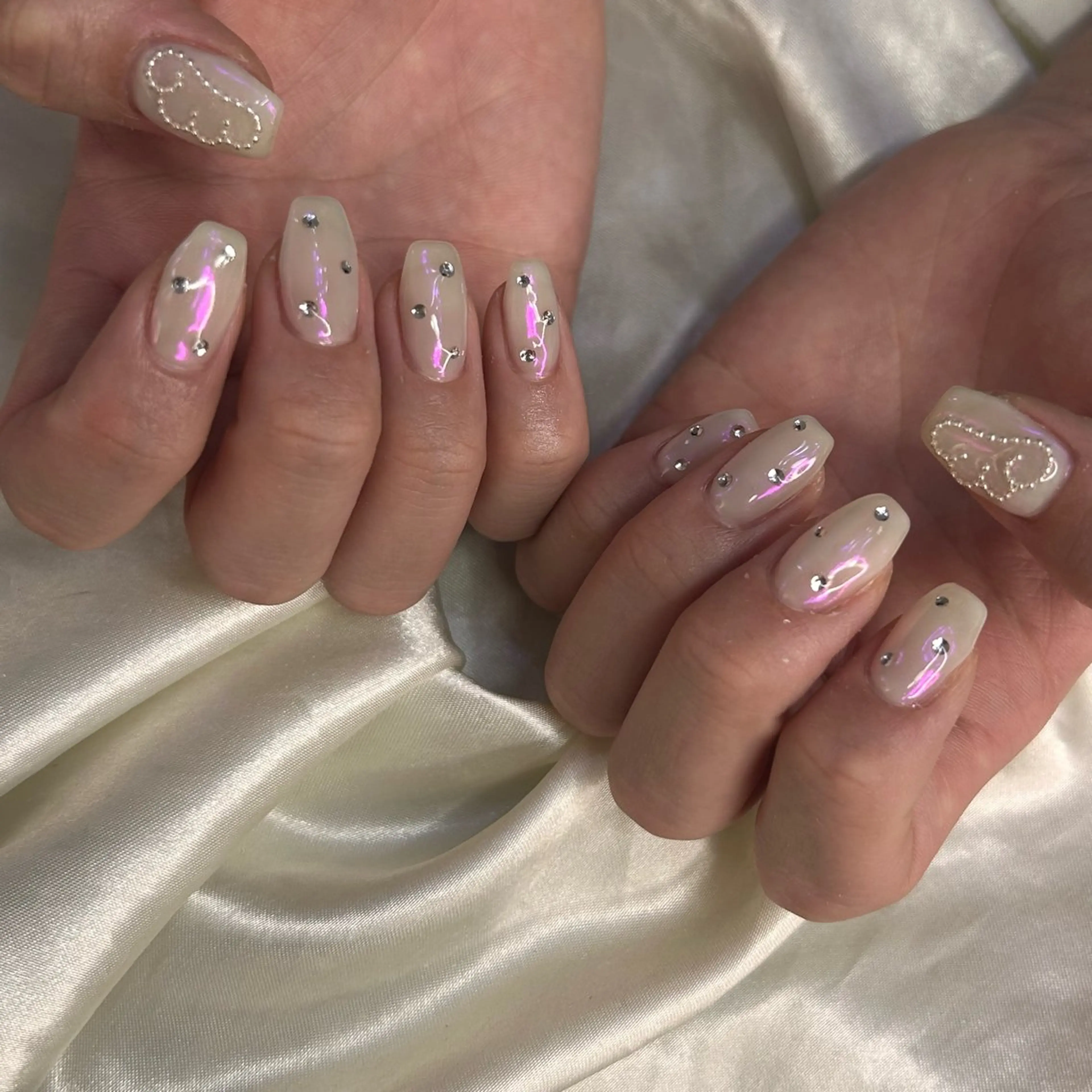 ネイル ハンドネイル 西岡 杏のネイルデザイン