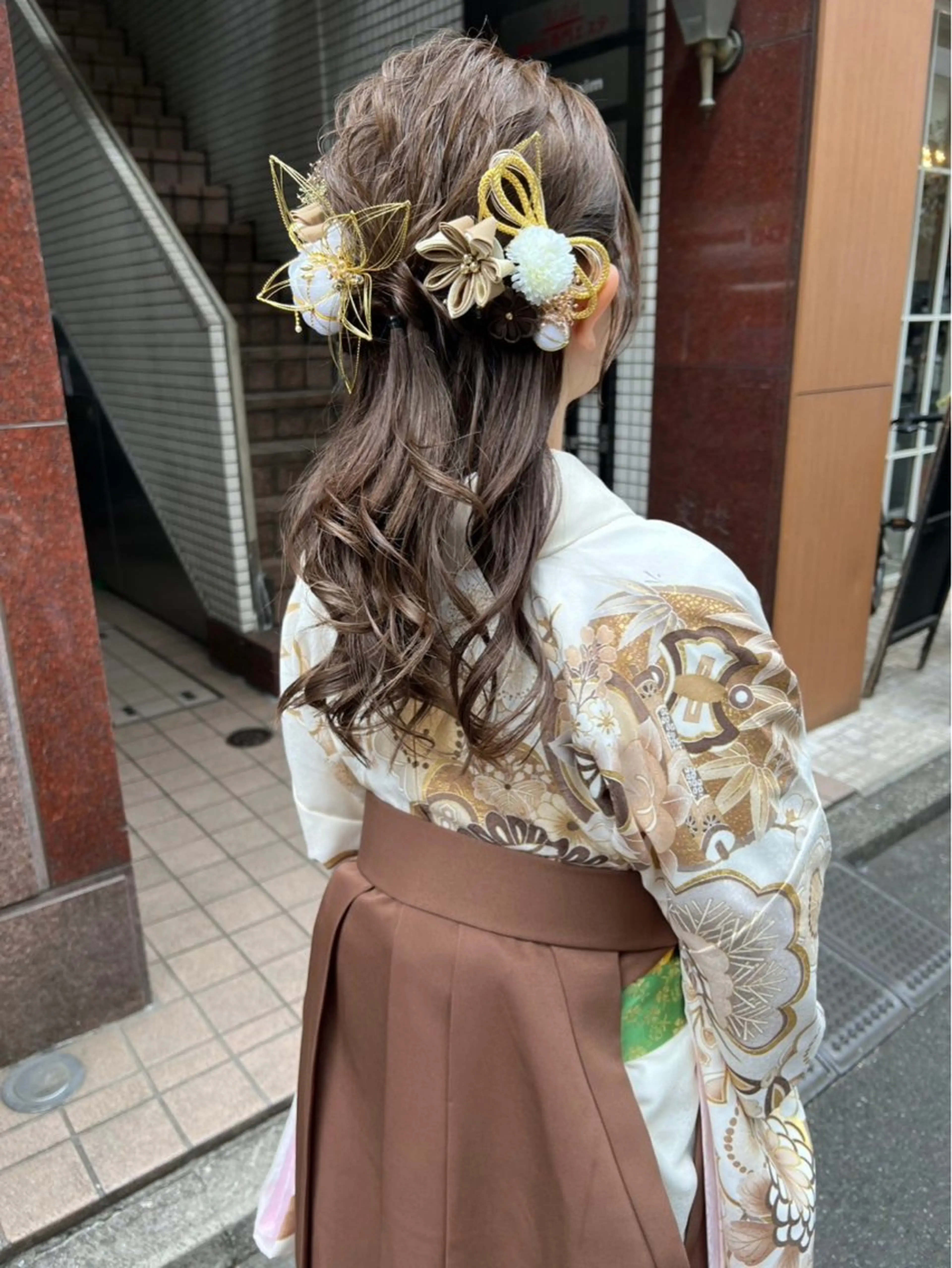 《卒業式🌷/ 早朝🆗/ペア🈹あり》　着付けメニュー👘の写真