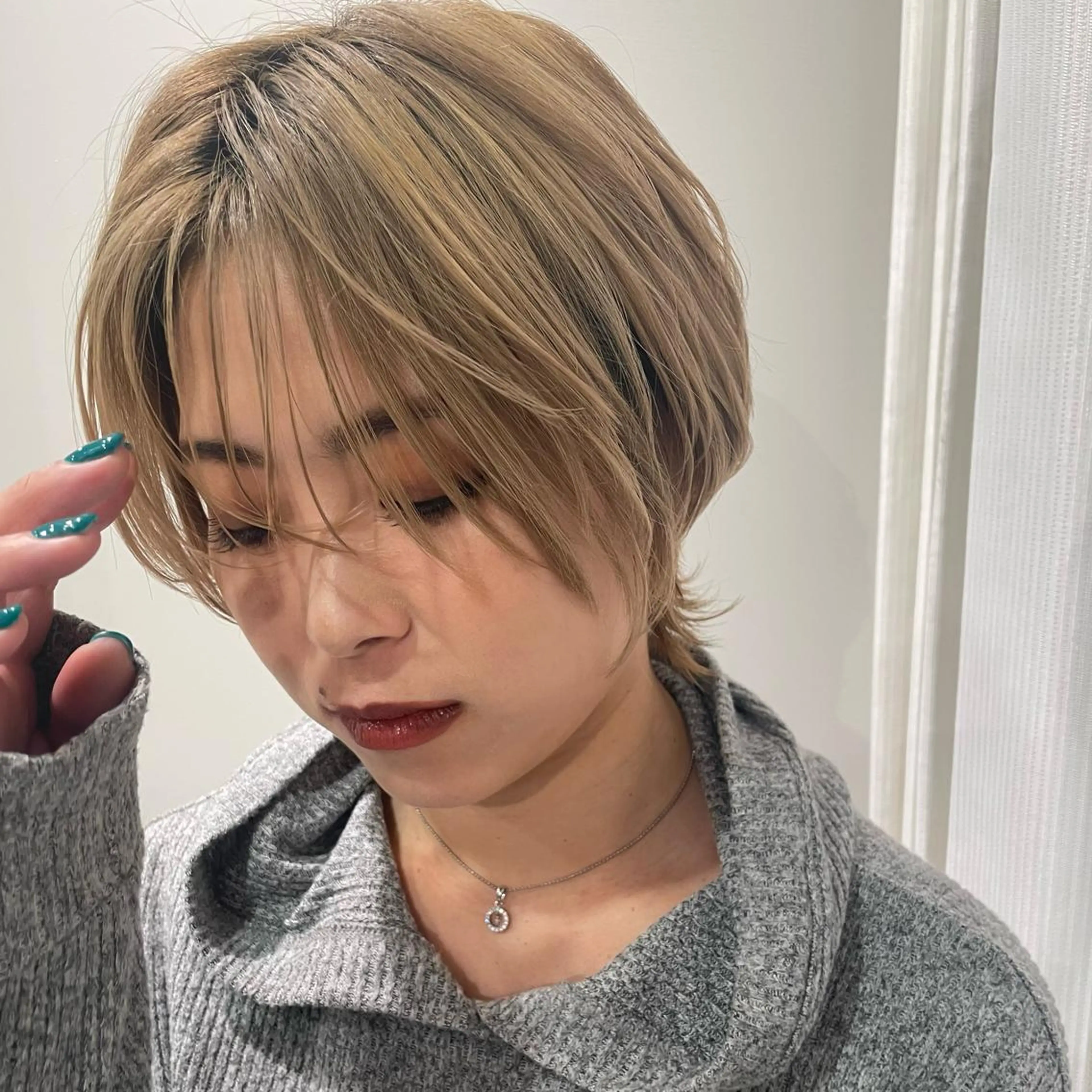 ショート 髪質改善クロスパーマ モリオカ モエ💫のその他イメージ