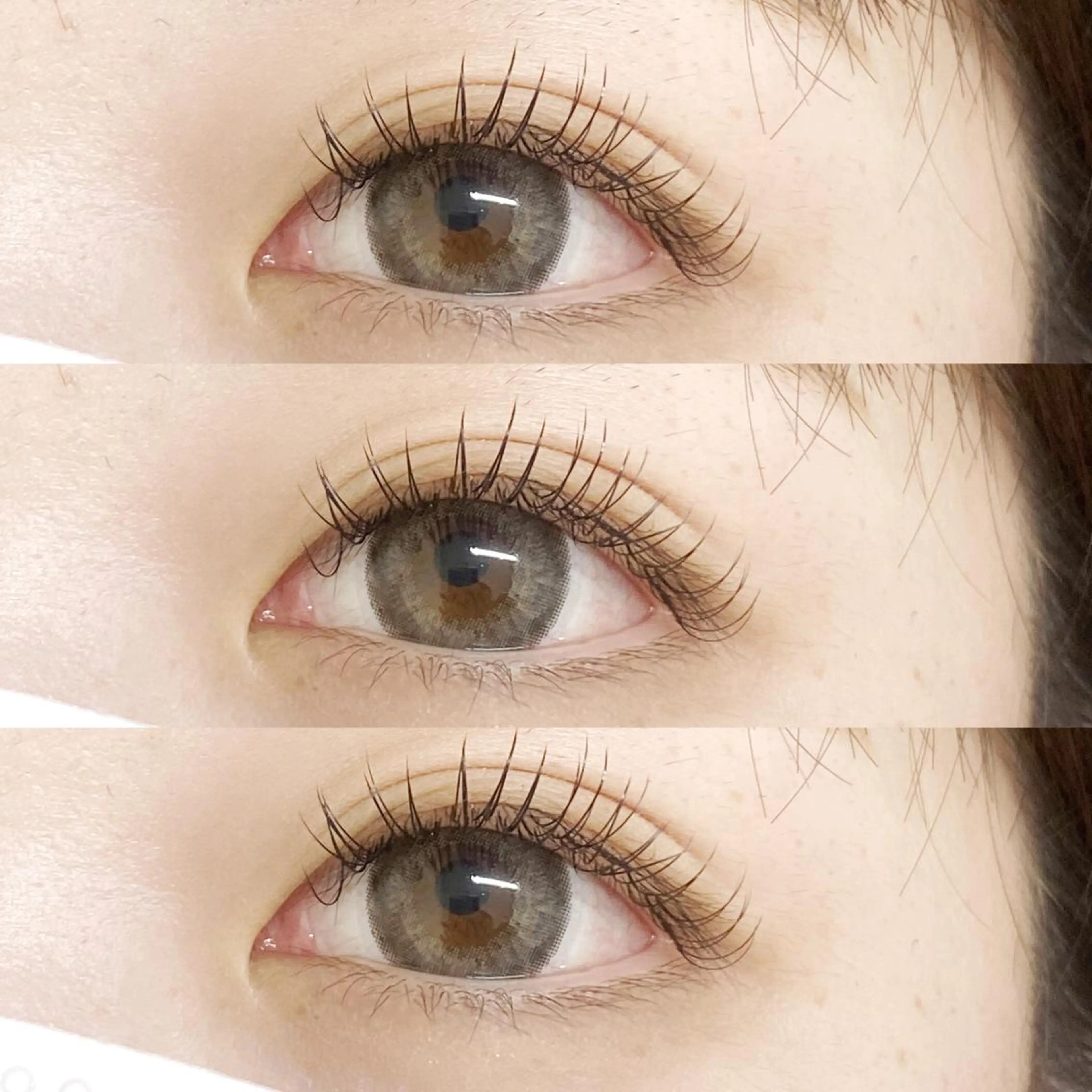 マツエク・マツパ カラーマツエク フラットラッシュ ナチュラル BAMBI所属・BAMBI 🩷KAWAIのマツエク・マツパデザイン