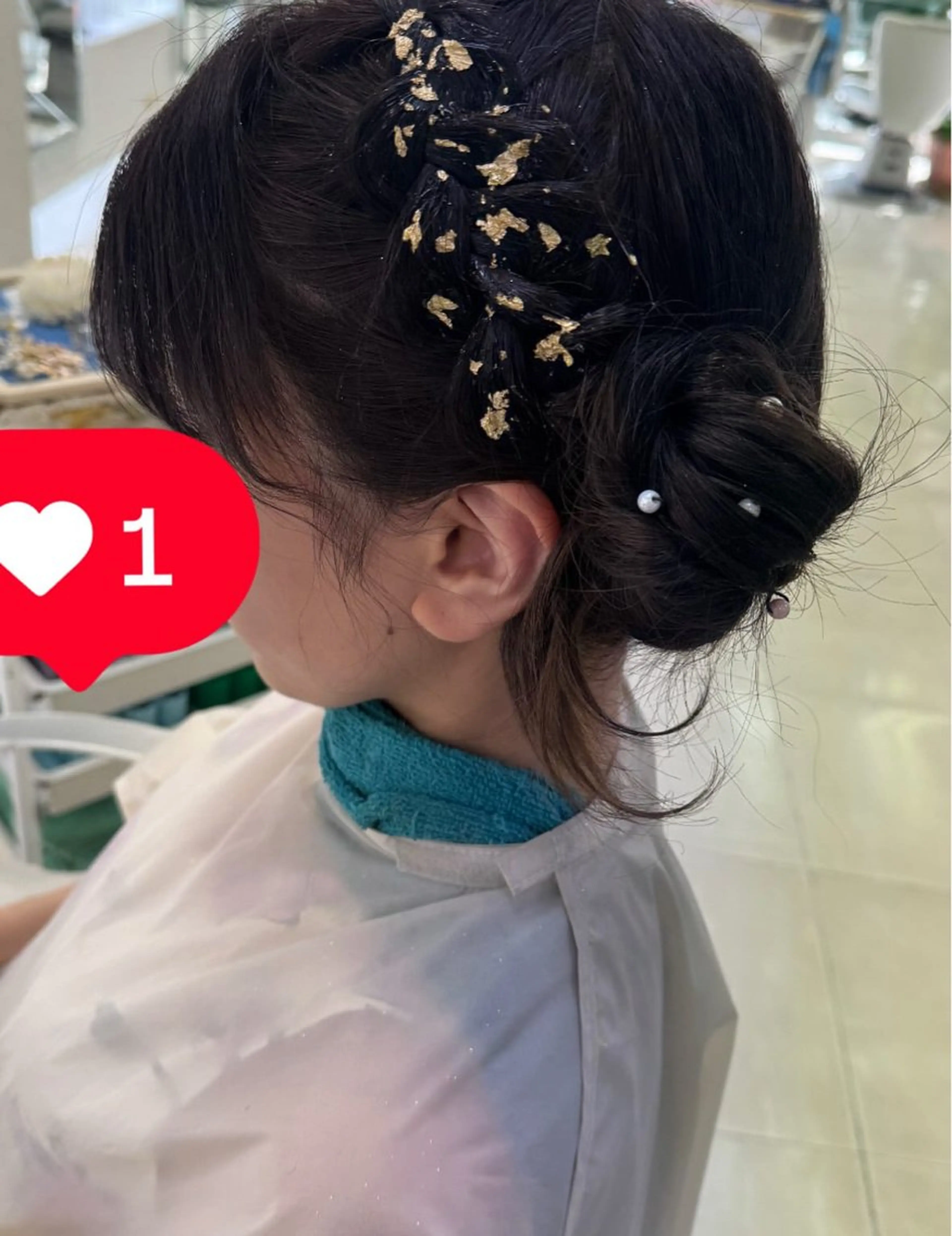 ロング タカハシ リナのヘアスタイル