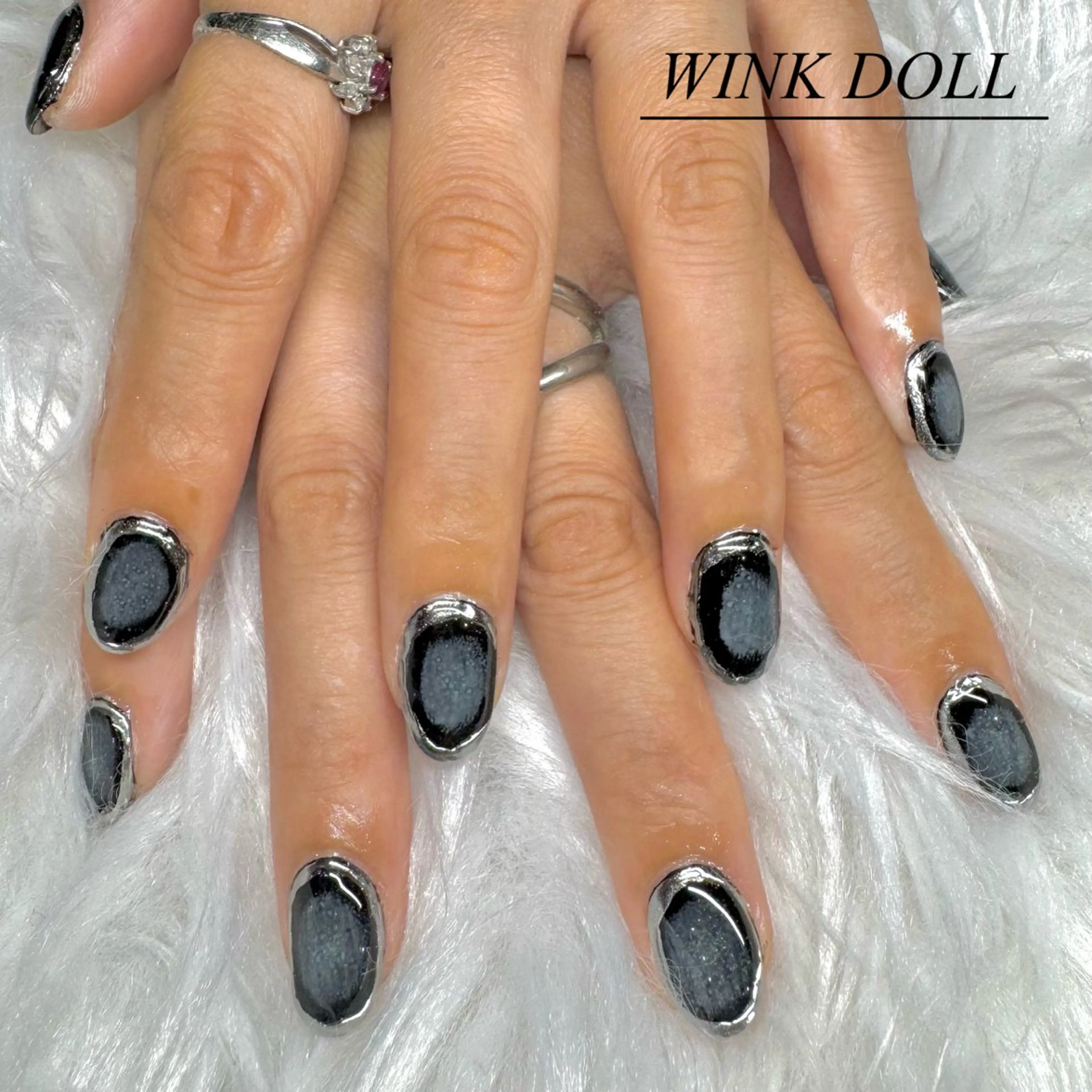 ネイル ハンドネイル WINK DOLL RIANのネイルデザイン