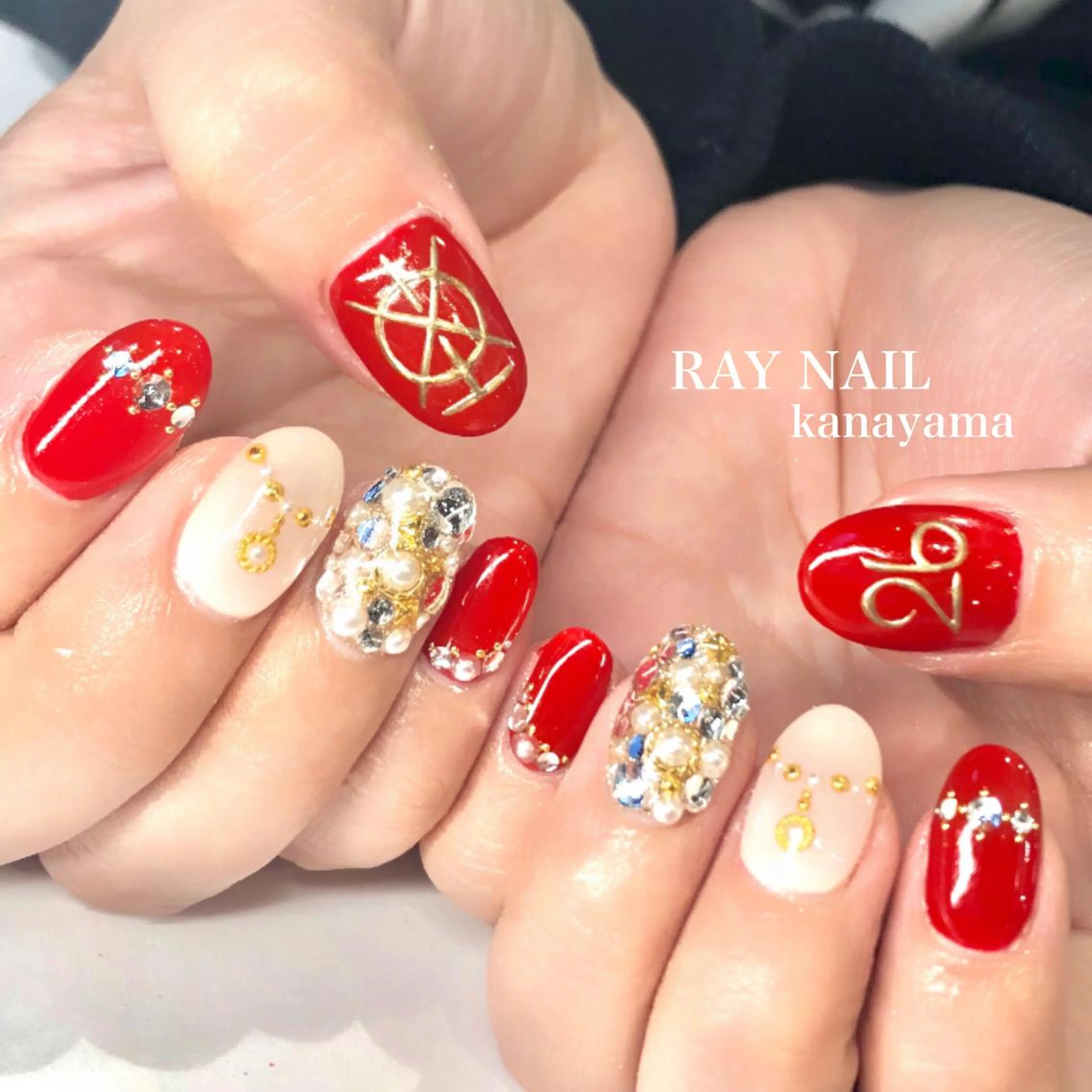 ネイル Arowa 伊田のネイルデザイン