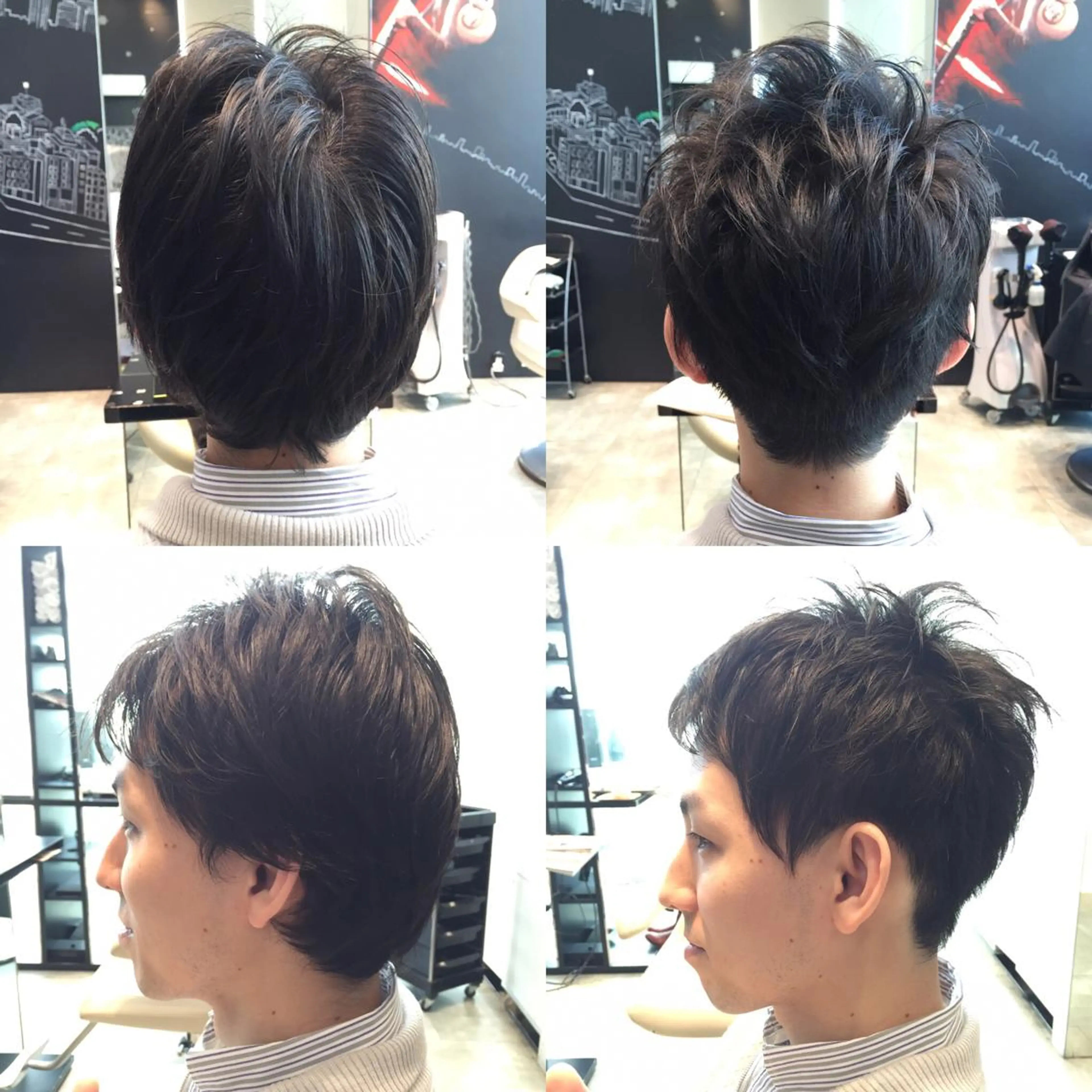 ショート メンズ Re:ta KANZOのヘアスタイル