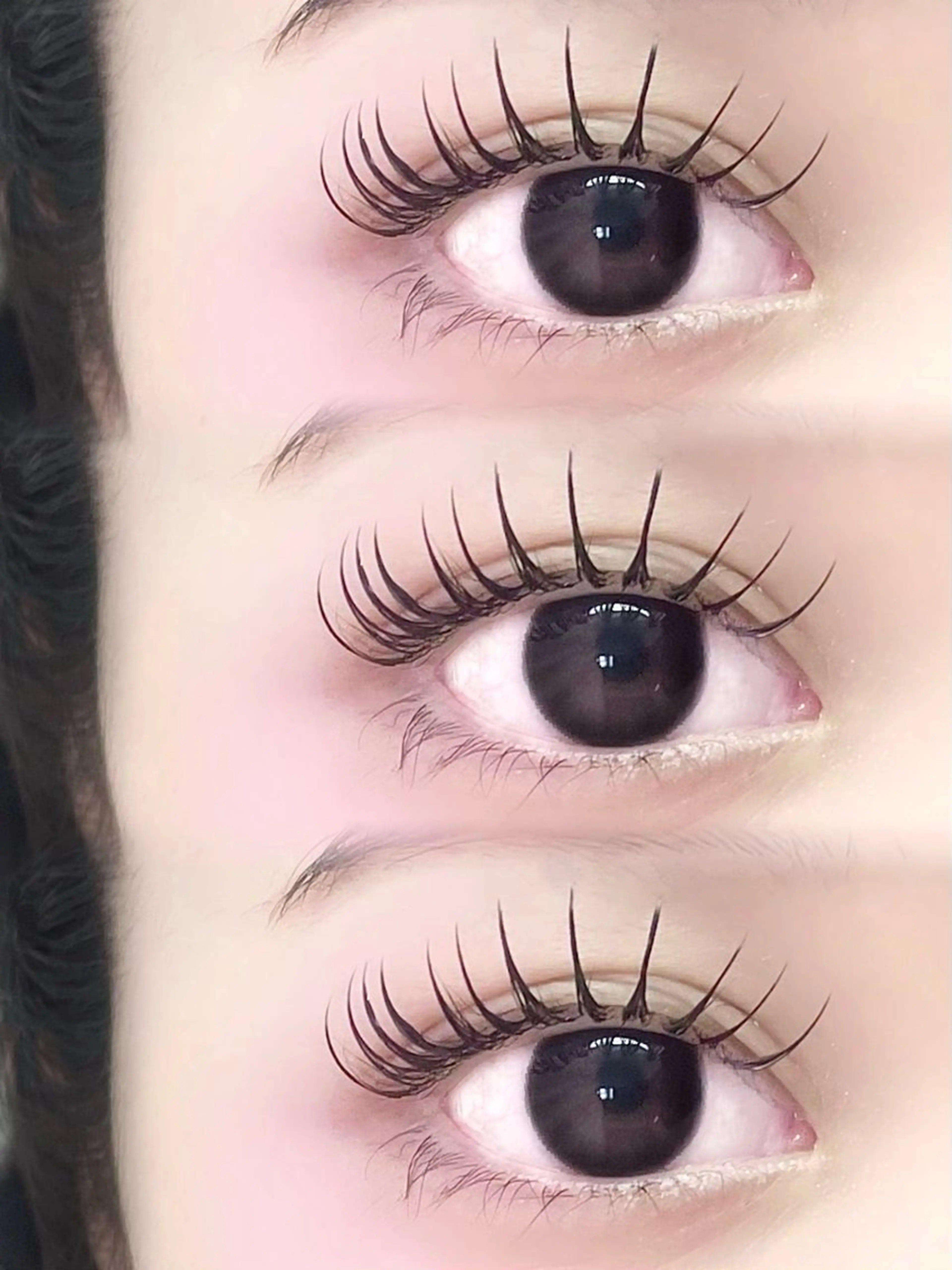 マツエク・マツパ 大阪梅田 SAKI 韓国風束感まつ毛のマツエク・マツパデザイン