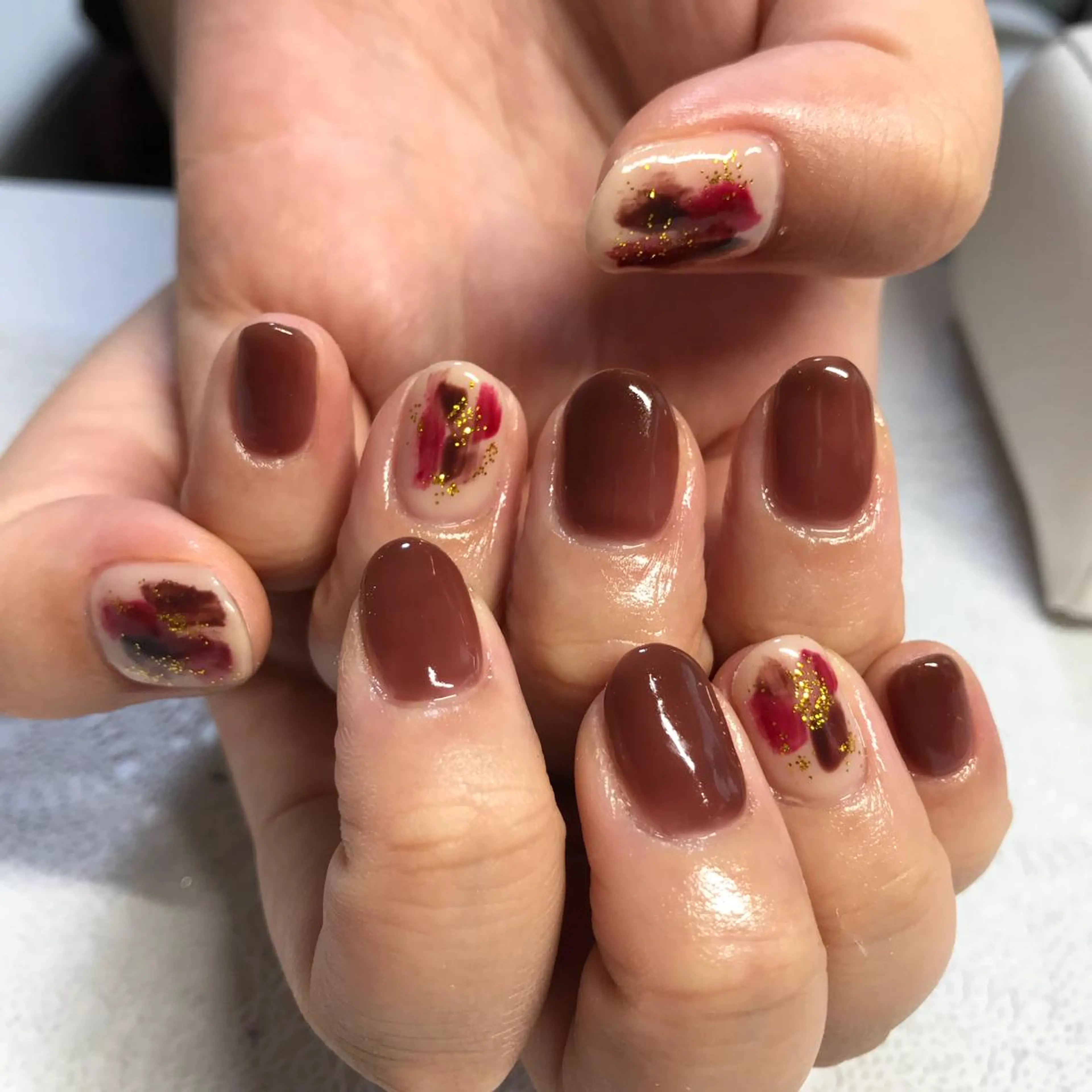 ネイル ハンドネイル フットネイル 菊地 里沙のネイルデザイン