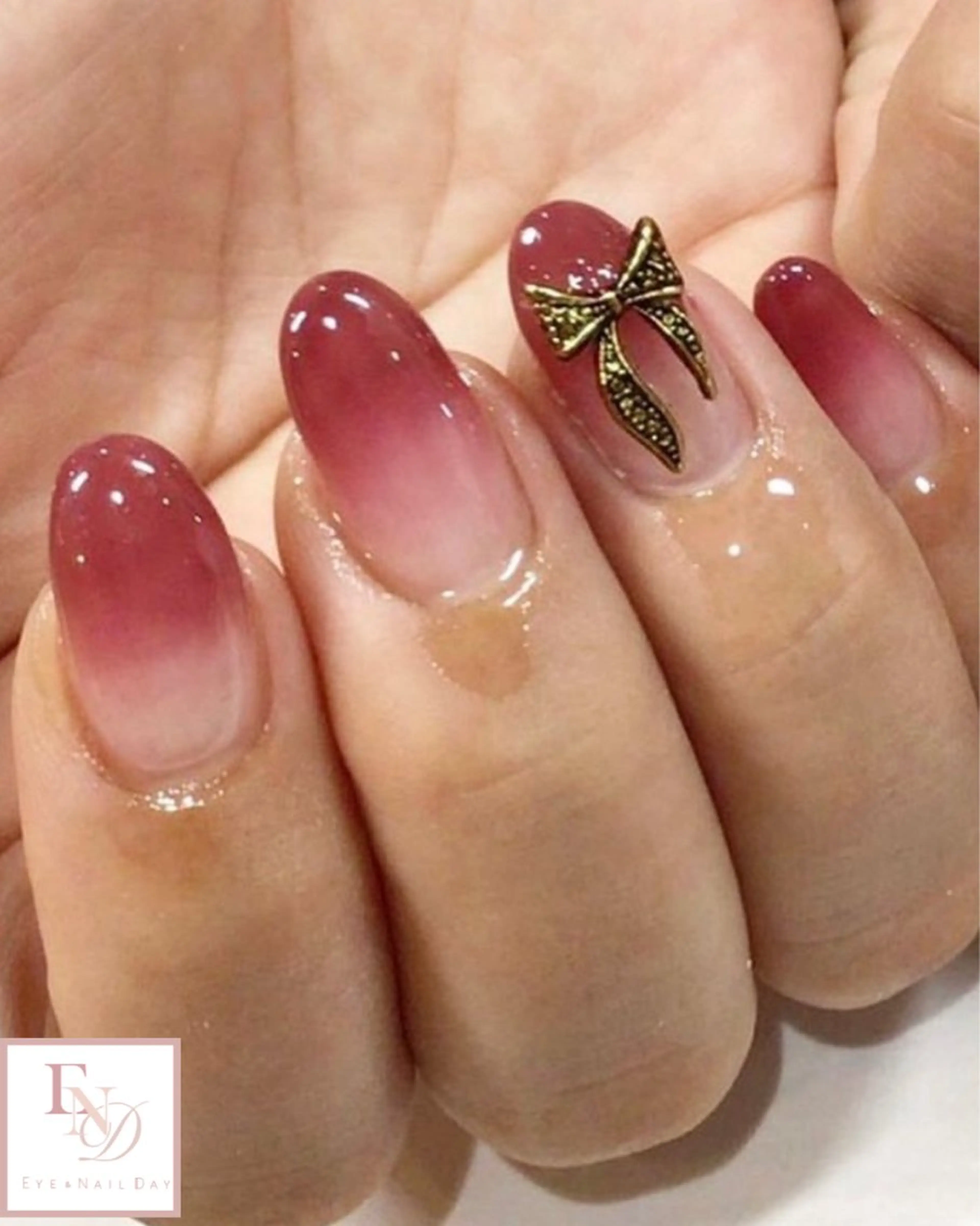 カラーグラデーション✳︎💅オフ、ケア込み！※ベースカラー有りの場合＋¥1,100の写真