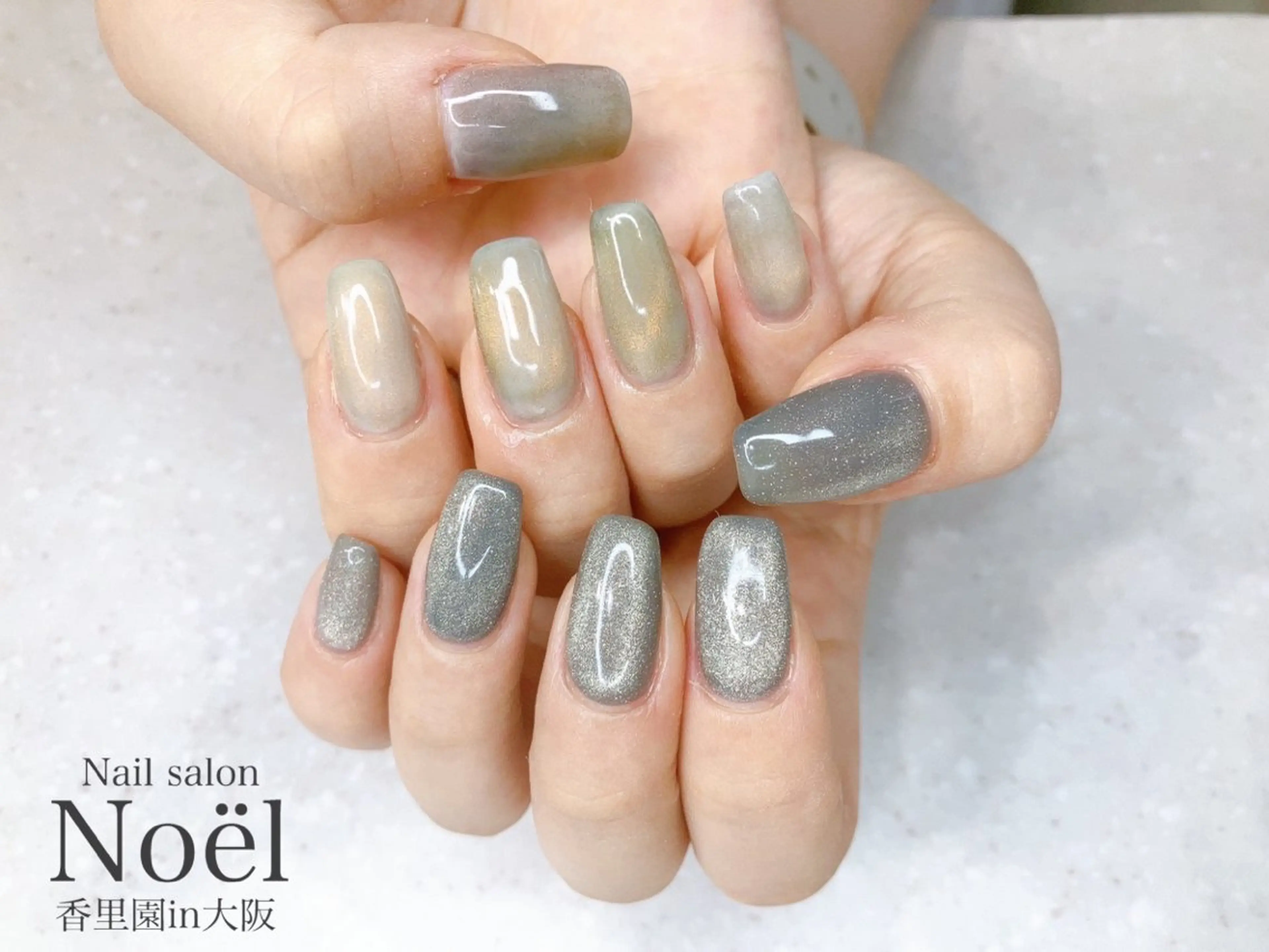 ネイル ハンドネイル Nailsalon  &Noel所属・もも 🍑のネイルデザイン