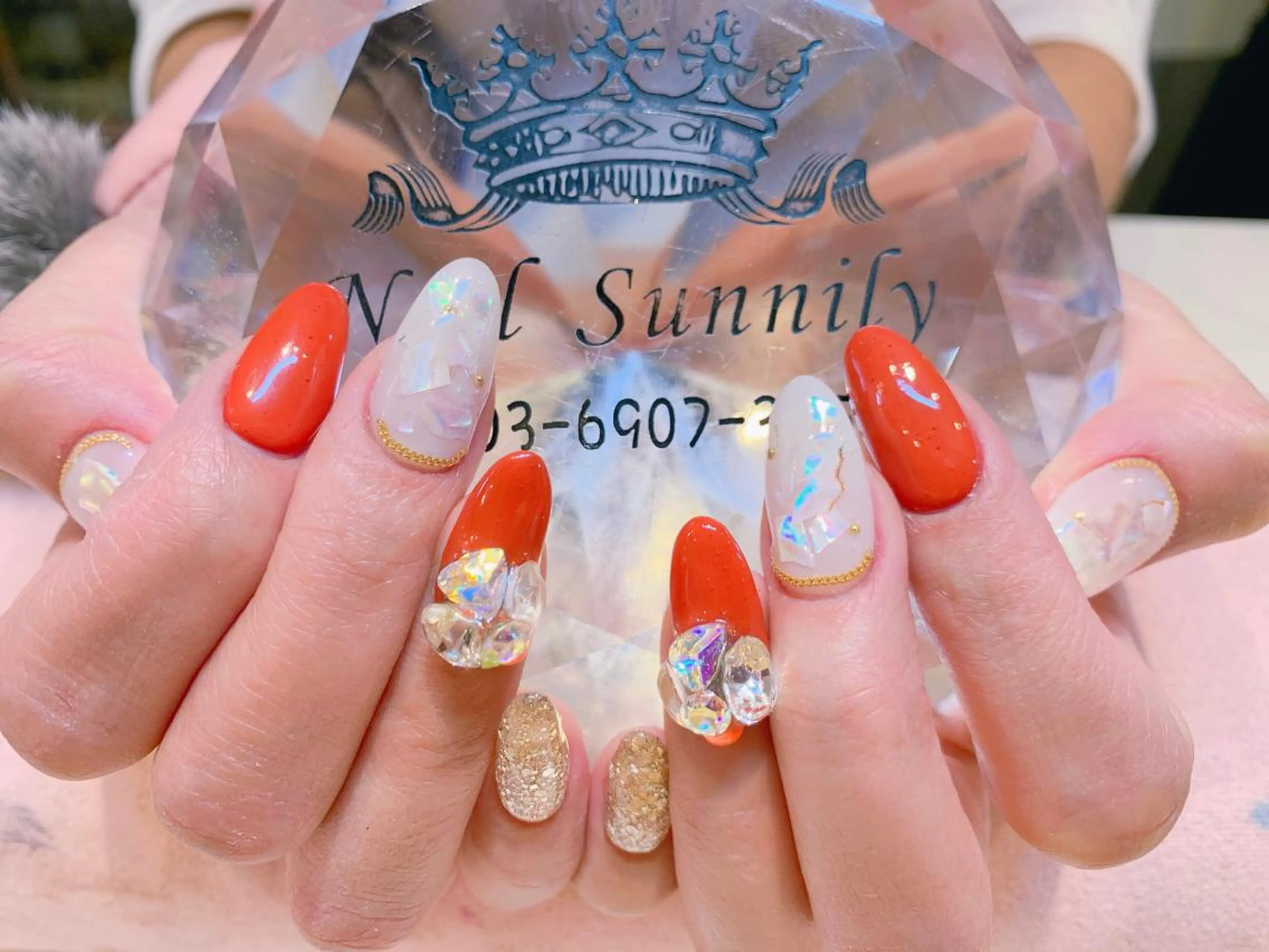 ネイル 長さだし専門店 M2　rikaのネイルデザイン