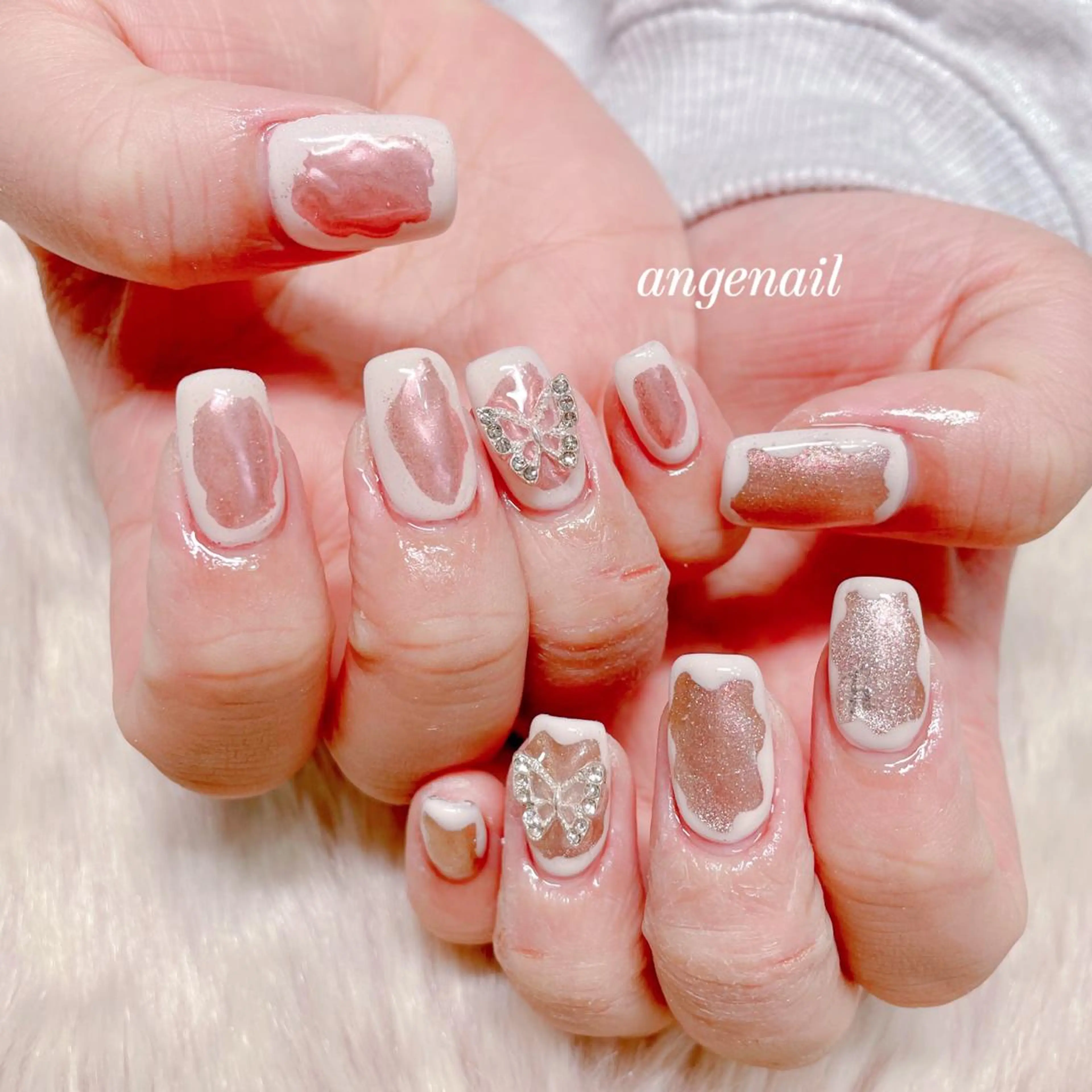 ネイル ハンドネイル オーナーネイリスト MAKIのネイルデザイン