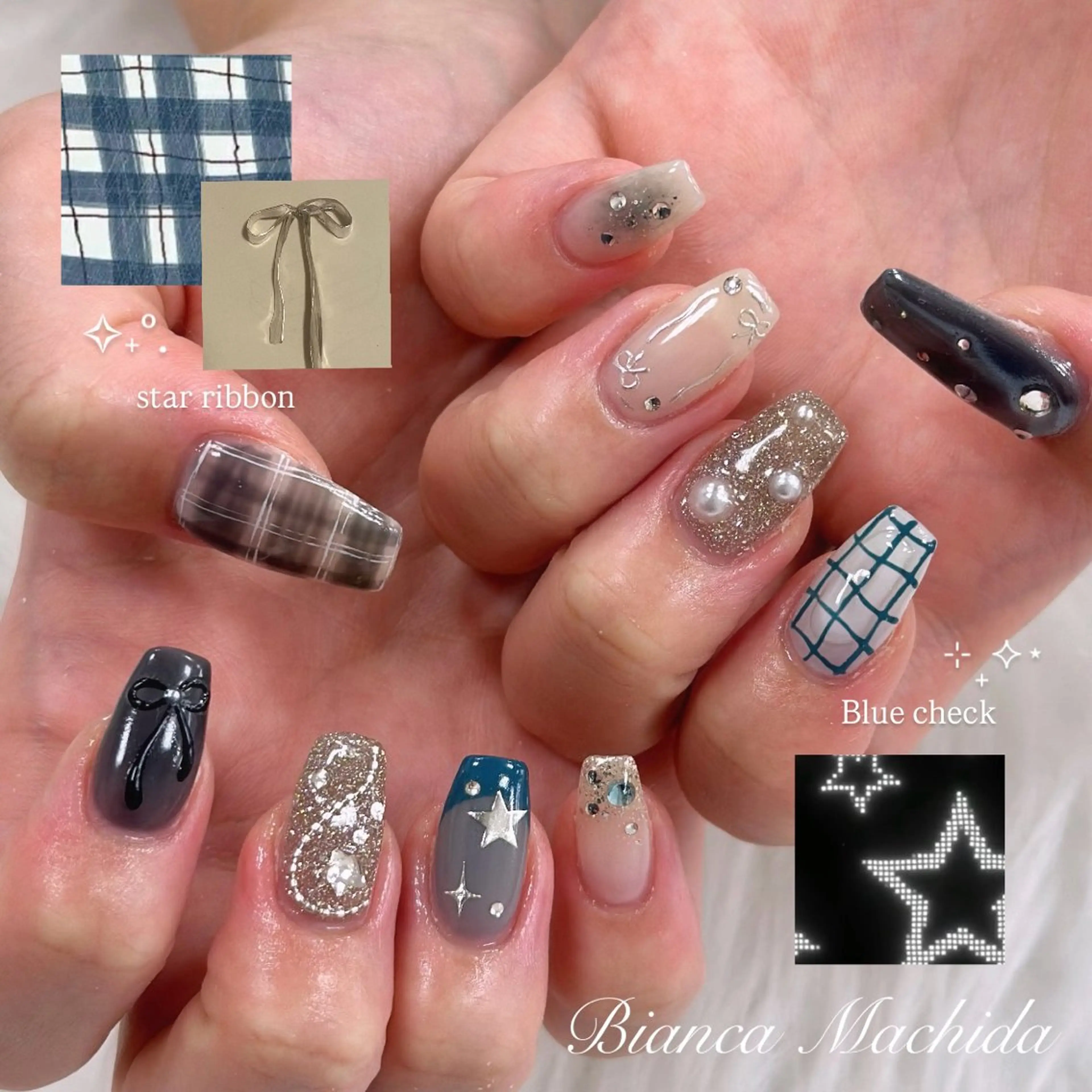 ネイル ハンドネイル Bianca👼🏻 OIKAWAのネイルデザイン