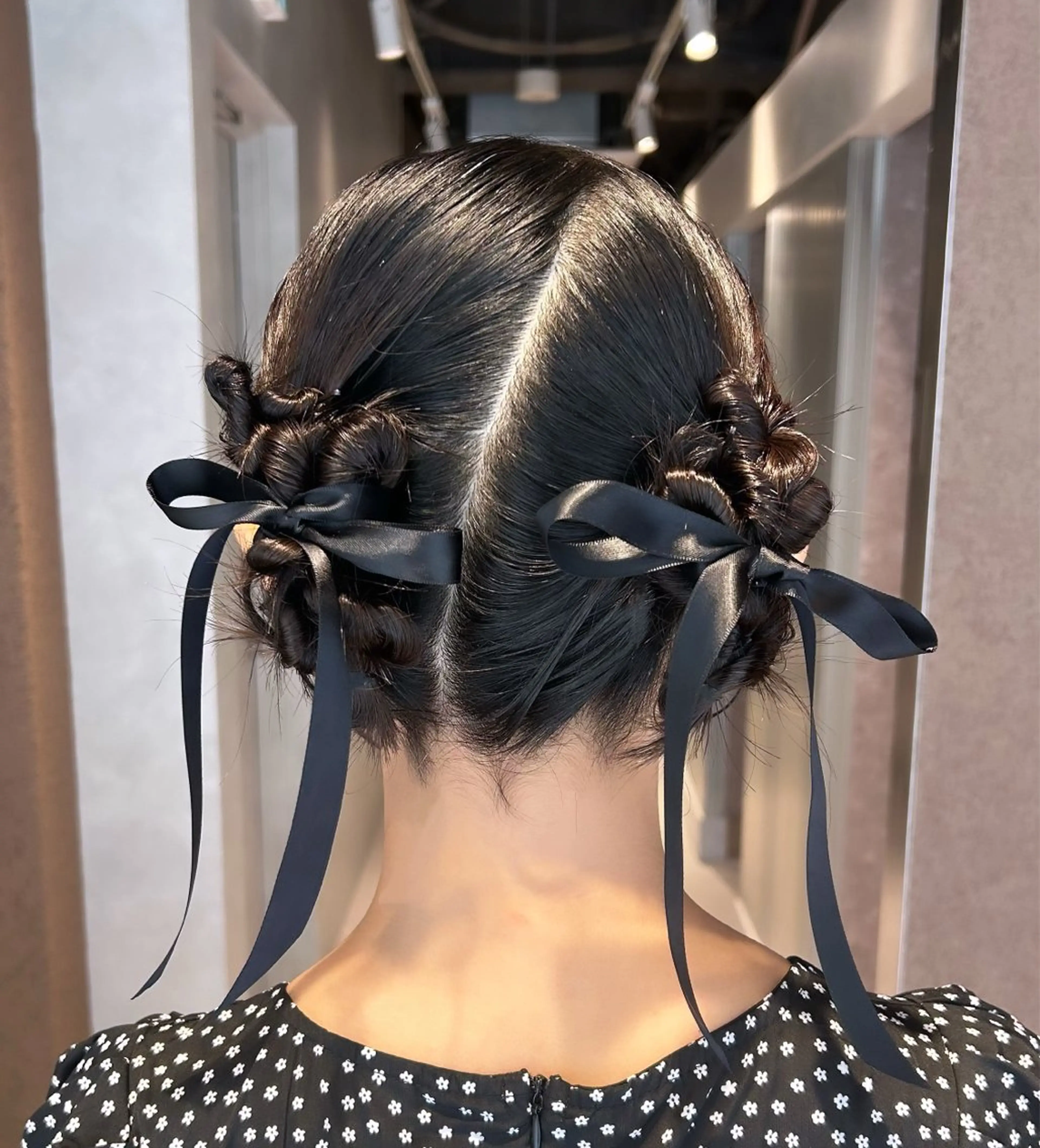 【前日までのご予約】ヘアセット+メイクアップ💐の写真
