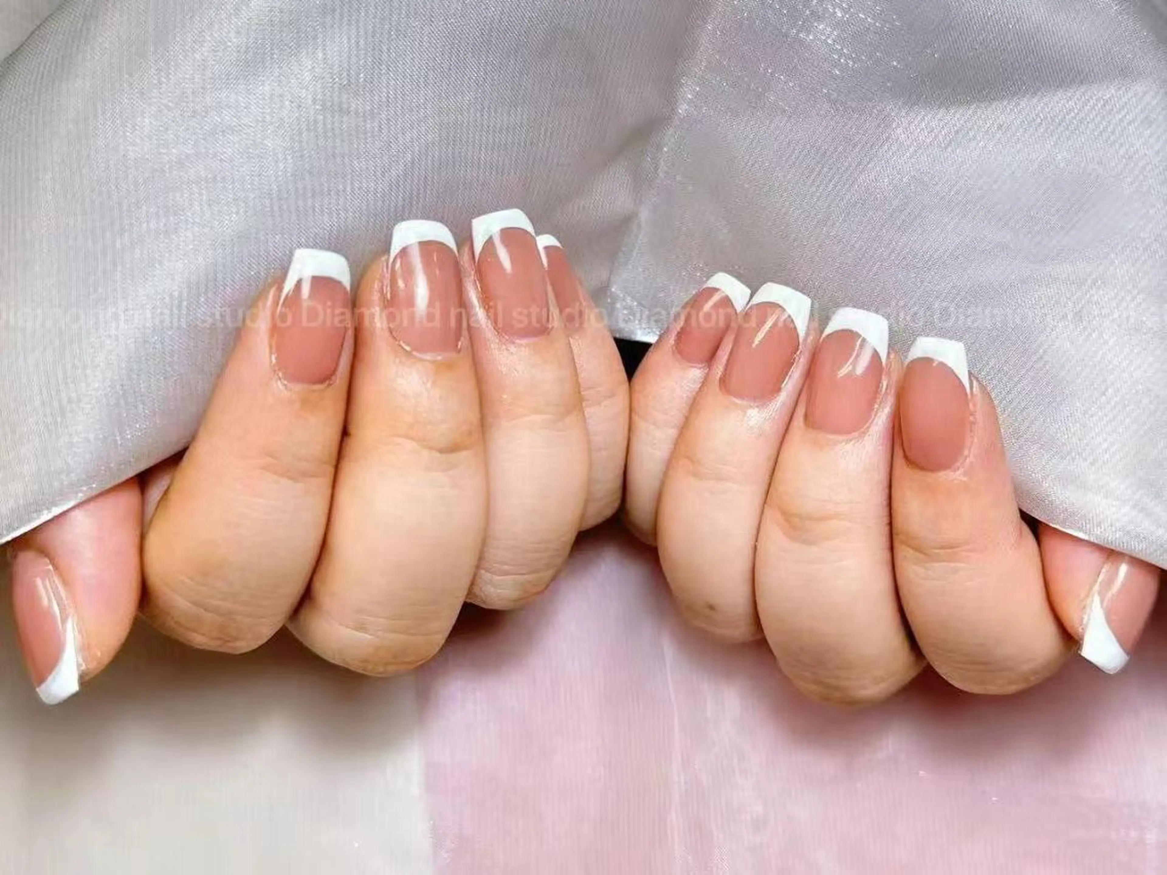 ネイル アートネイル オーロラネイル フラッシュネイル ガーリー キラキラネイル DIAMOND NailStudioのネイルデザイン