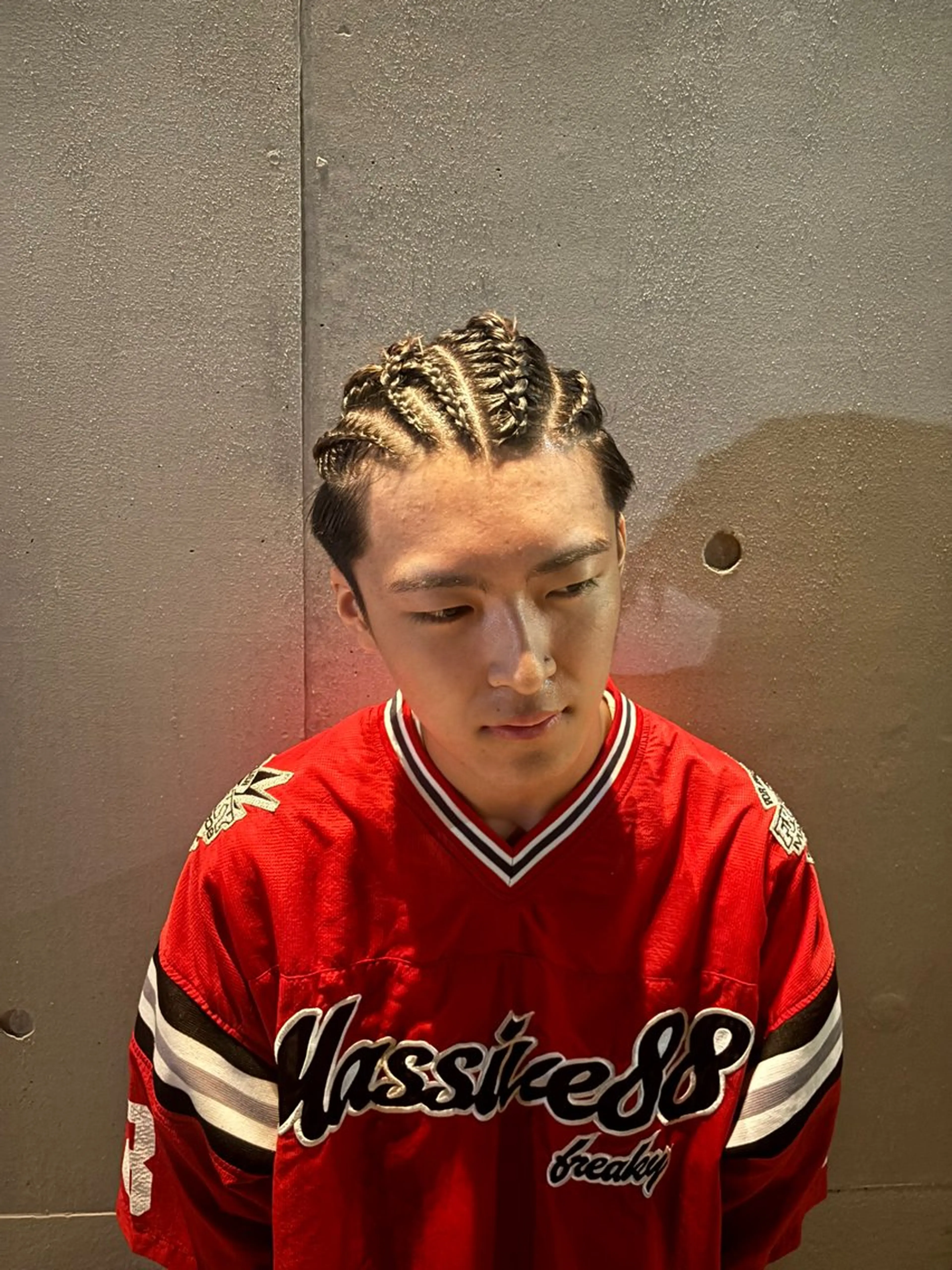 ミディアム メンズ ヘアセット 🫧ブリーチ／カラー 🫧　鈴木敏文のヘアスタイル