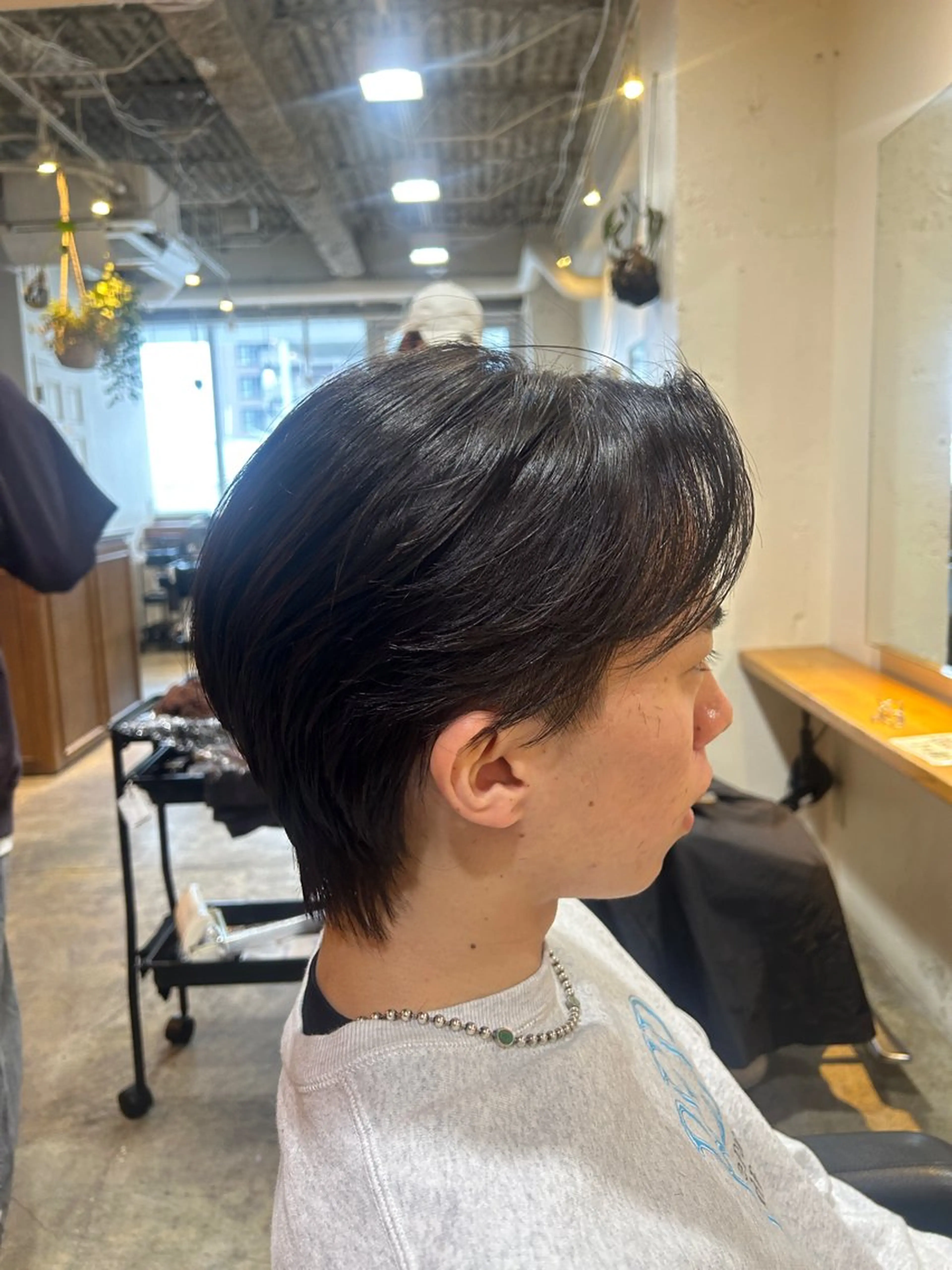 カラー パーマ メンズ カット ナチュラル大人っぽい スタイル　MAORIのヘアスタイル