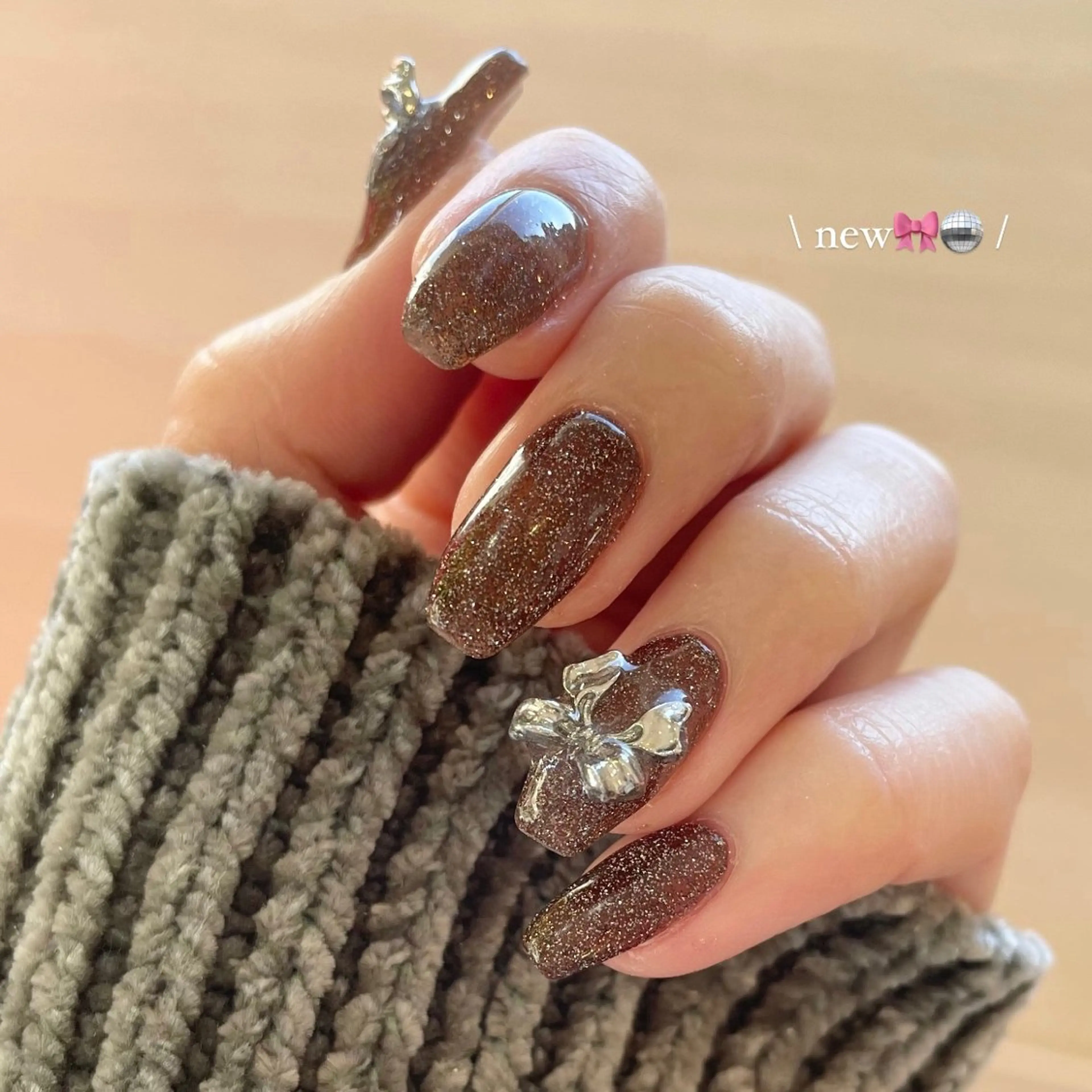 ネイル ブラウン Nail Salon Gummi.のネイルデザイン