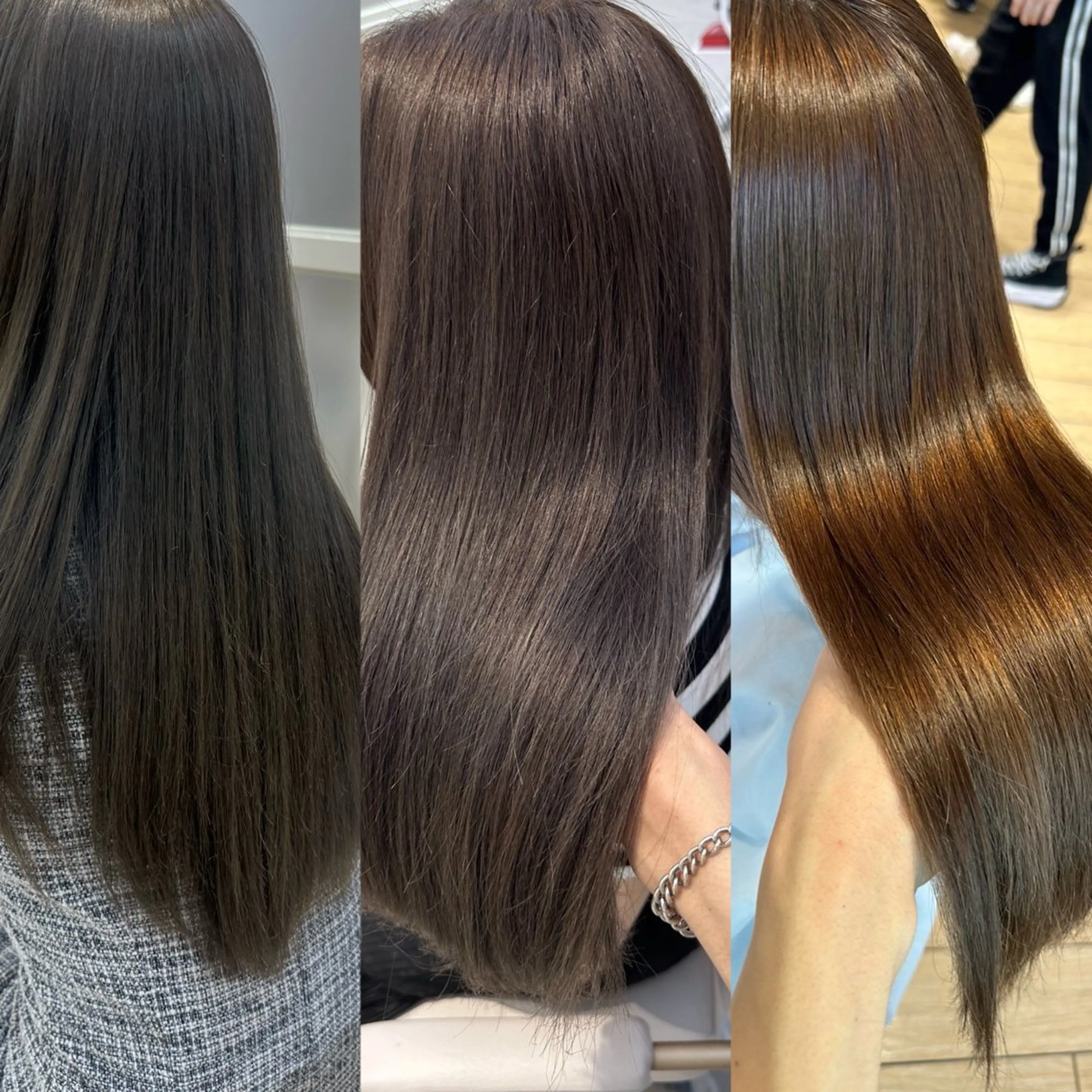 ロング oto🎀×美髪× シースルー前髪🤍のヘアスタイル