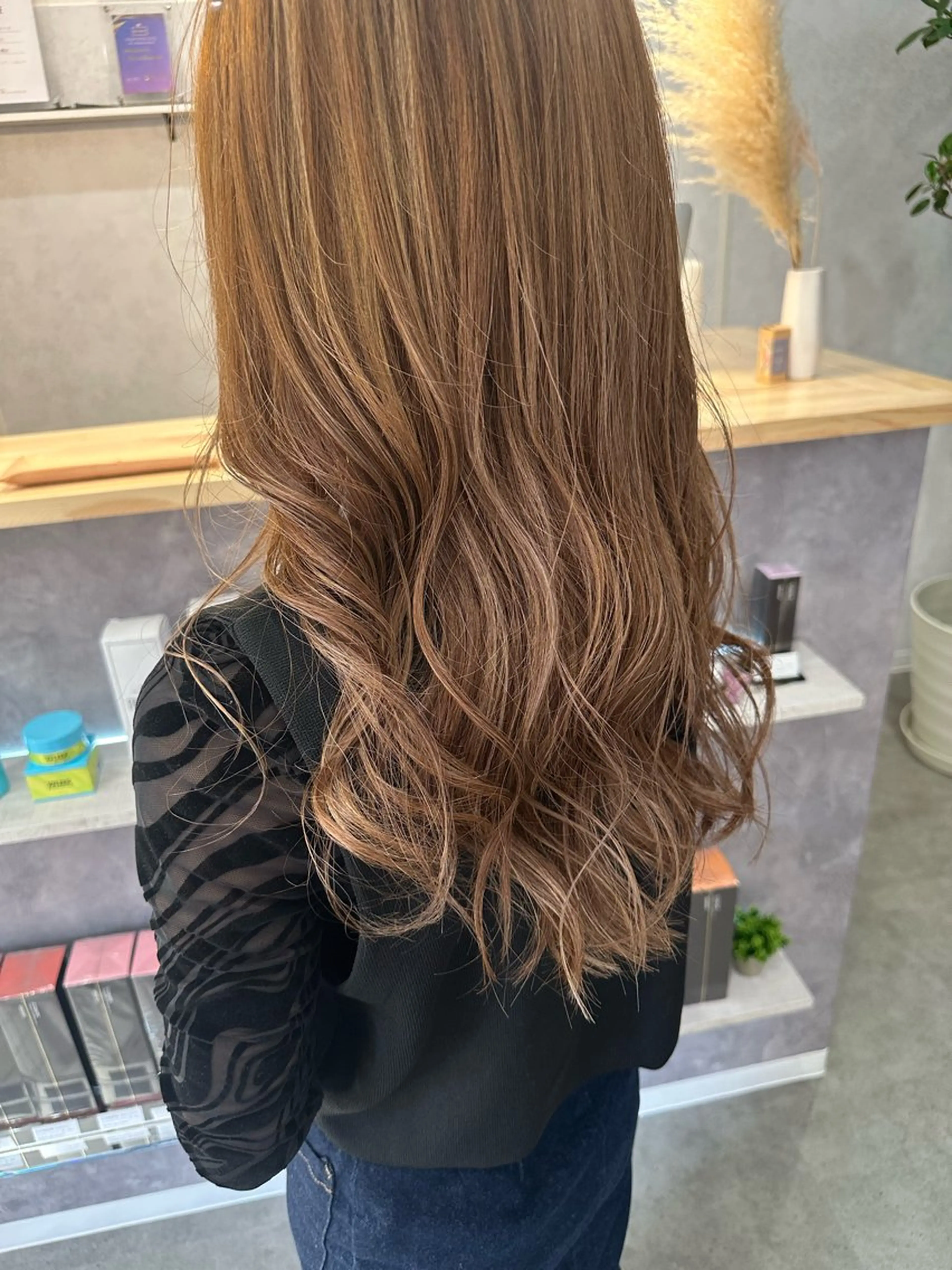 ロング flamme bleue所属・下小鶴 優治のヘアスタイル