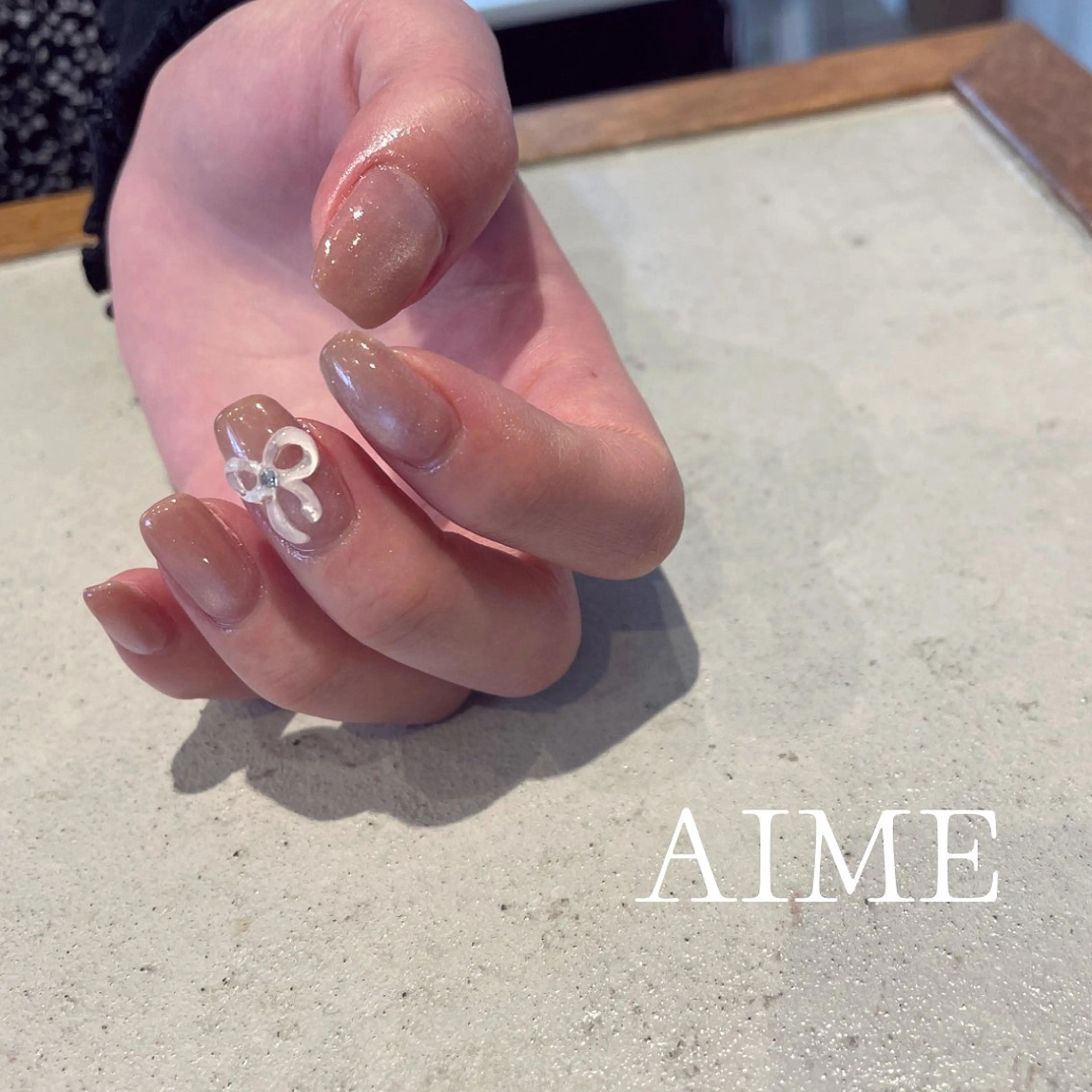 ネイル アートネイル ハンドネイル AIME （momo）のネイルデザイン