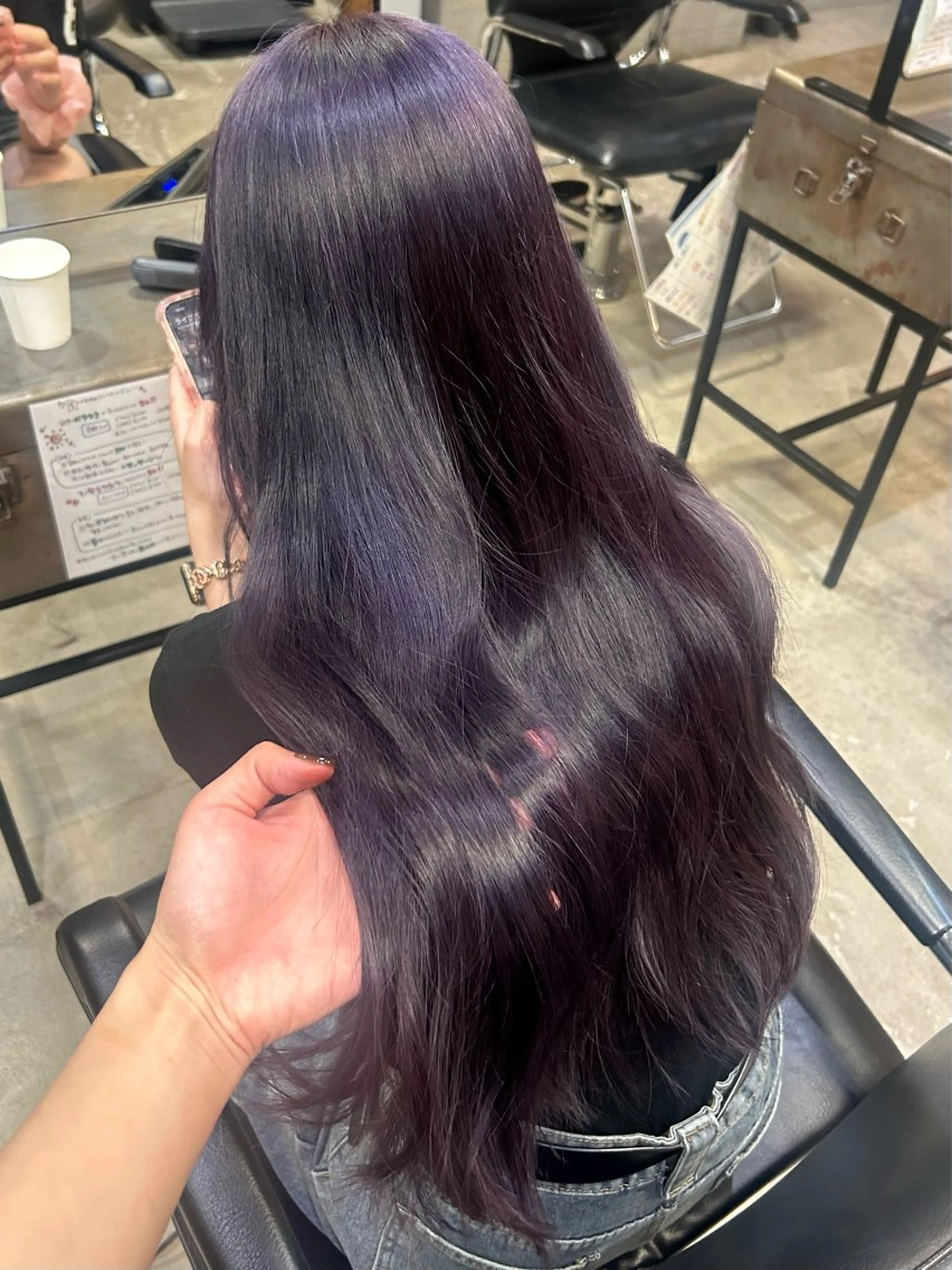 【U-28 今だけ40%offでご案内✨】透明感艶カラー+トリートメント🩶の写真