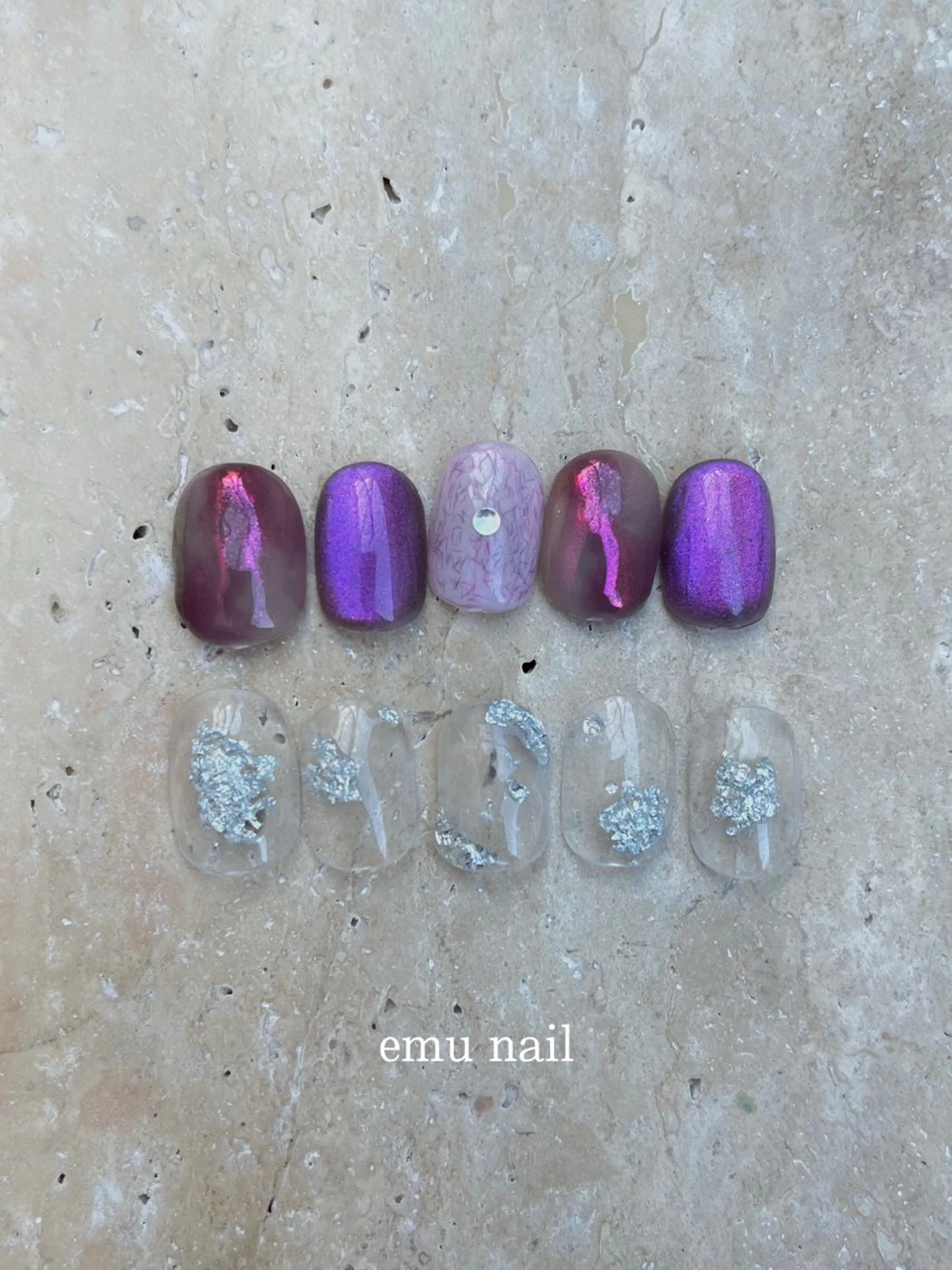 ネイル emu nail yuのネイルデザイン