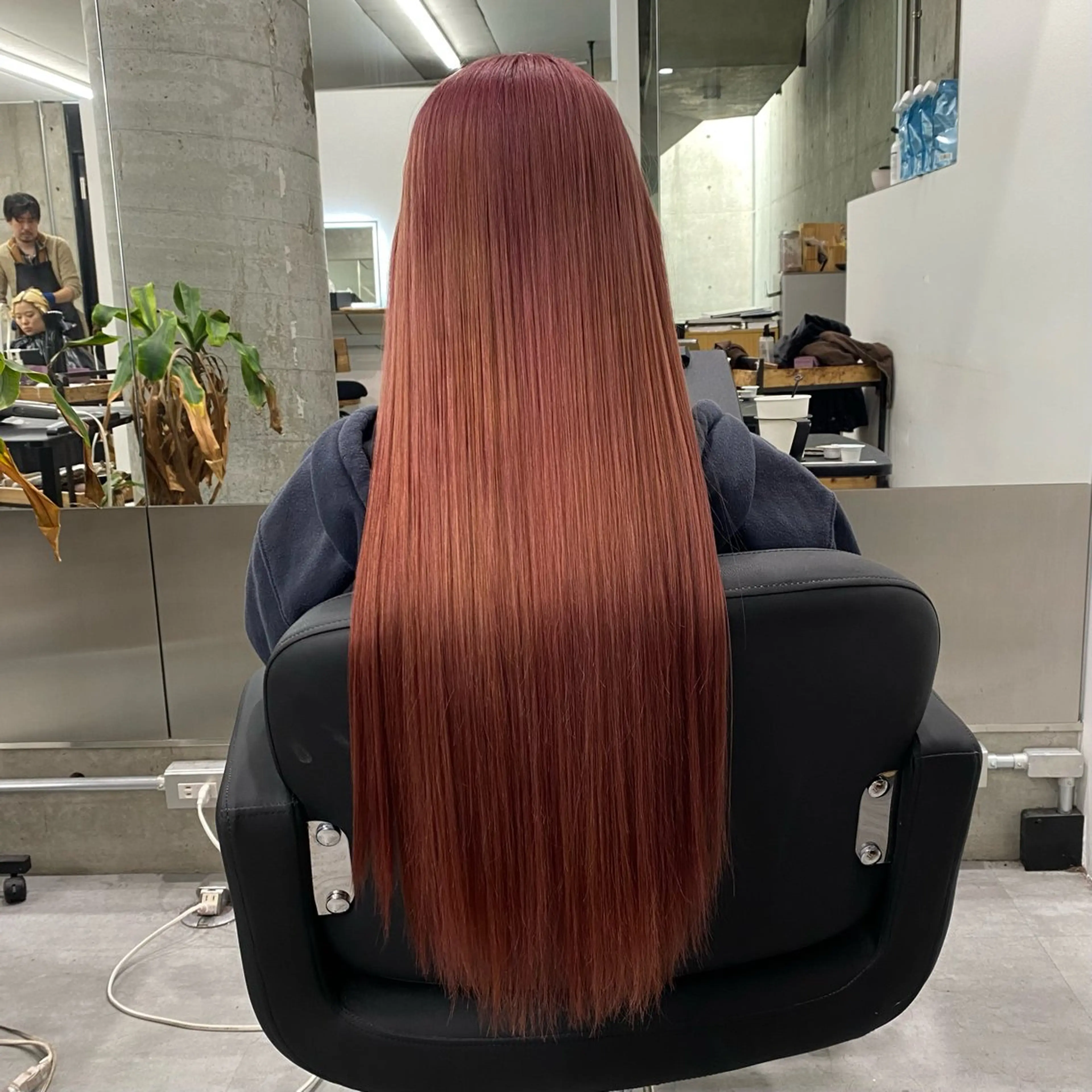 ロング カラー ヘアカラー Welring hair salon所属・Runa/大人 かわいいハイトーンのヘアスタイル