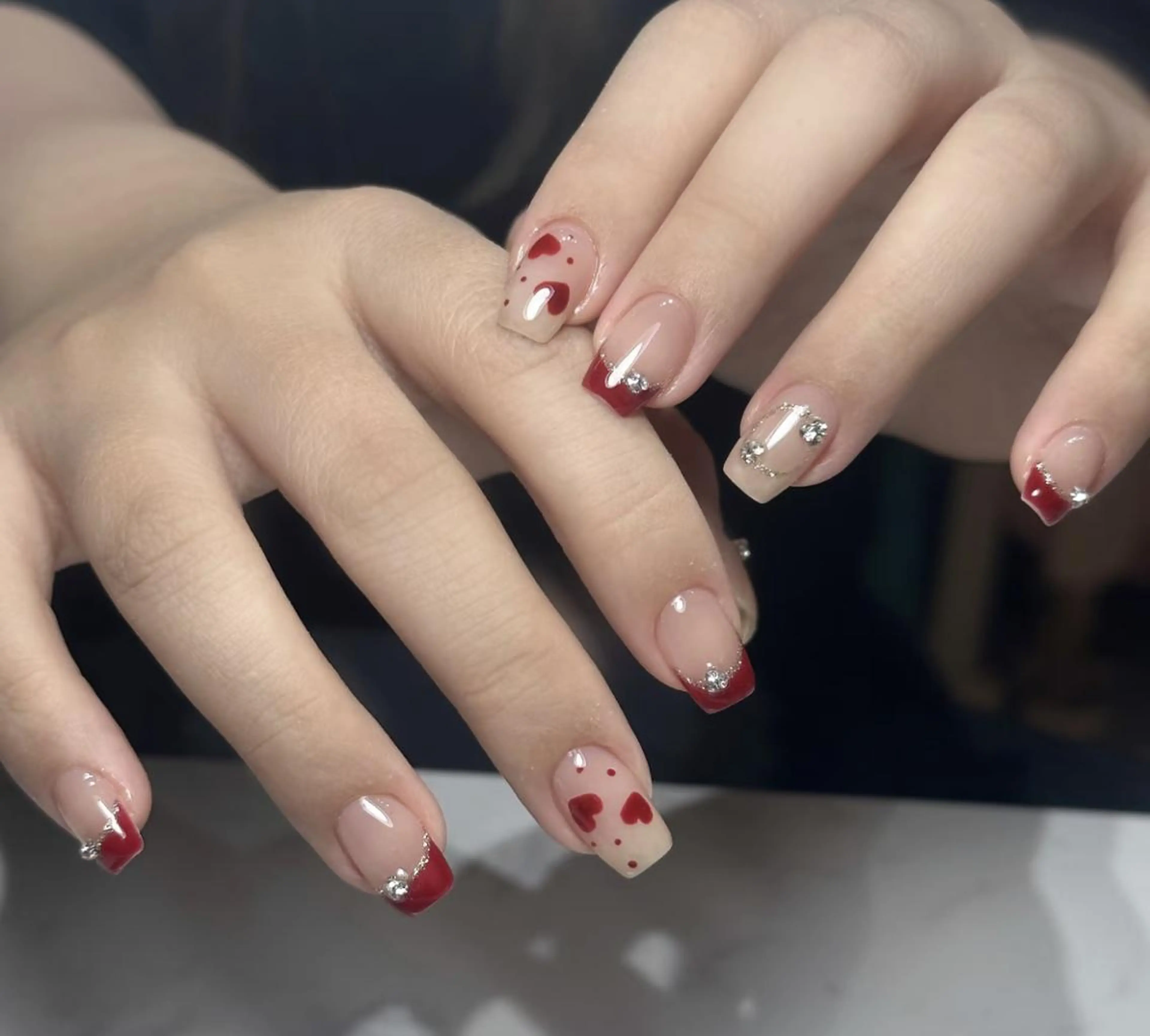 ネイル ハンドネイル ハンドケア 🍑 momo_nailのネイルデザイン